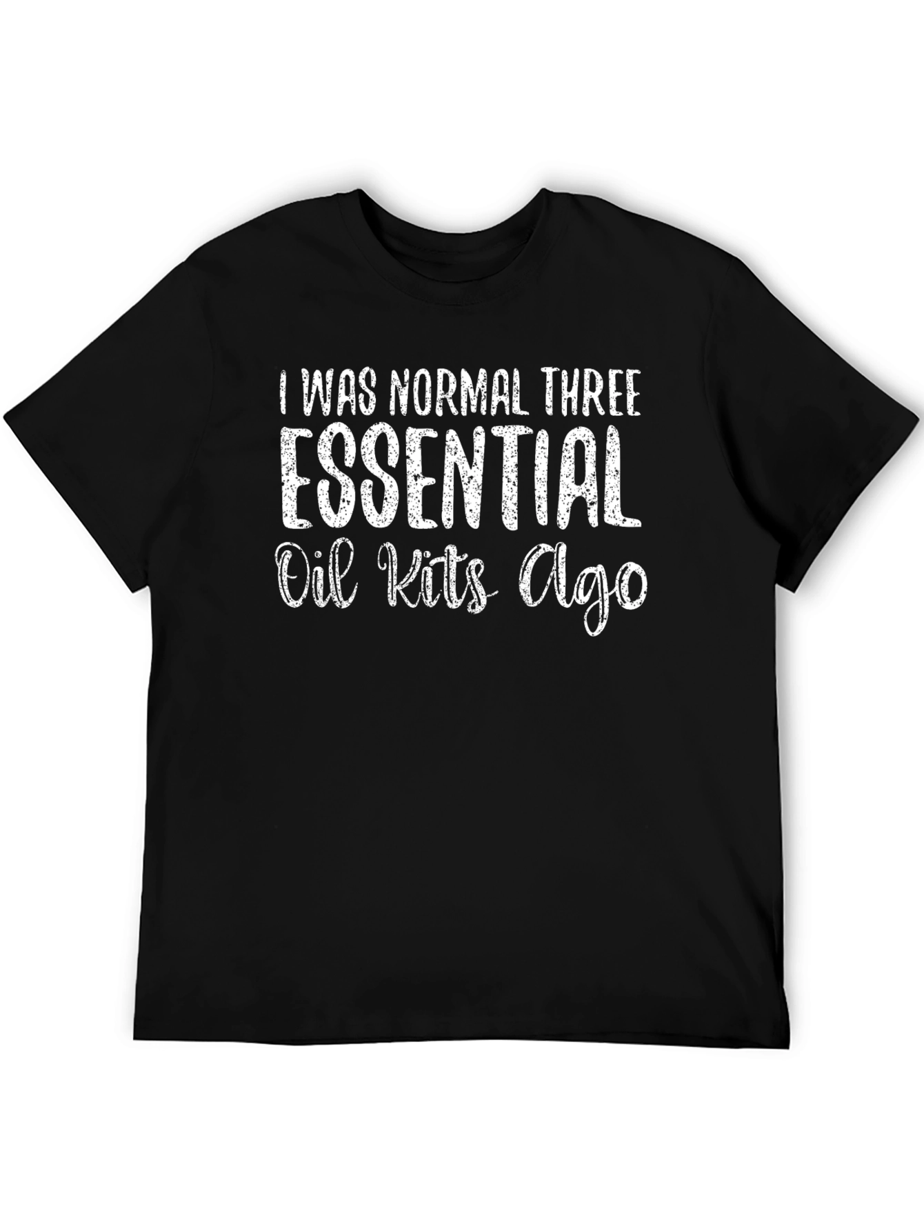 Essential Oil Kits Ago T-Shirt - Black Cotton Tee