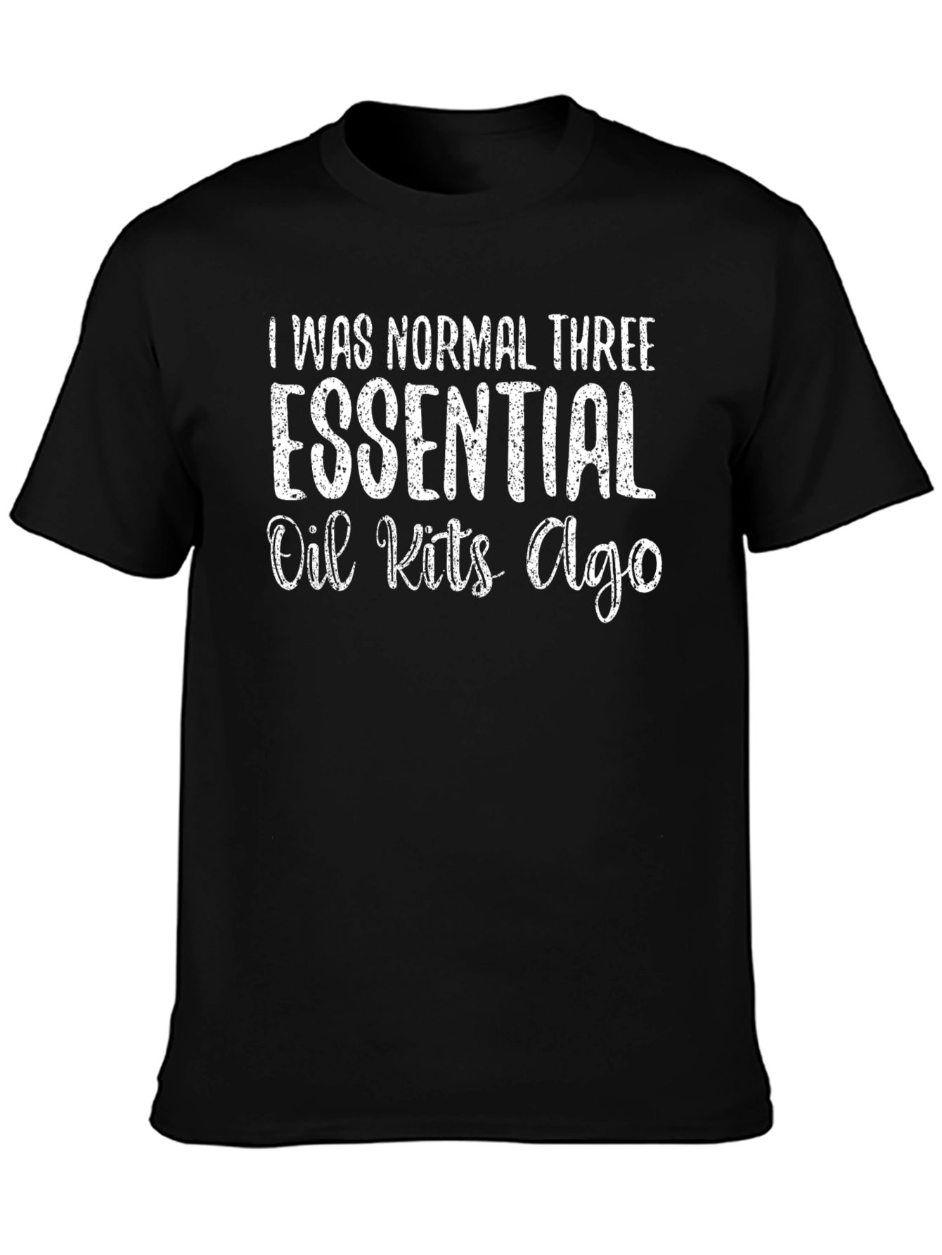 Essential Oil Kits Ago T-Shirt - Black Cotton Tee