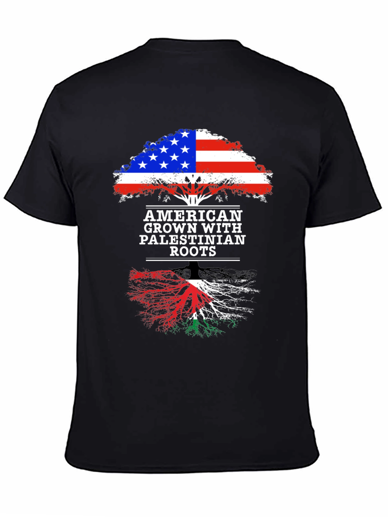 American Grown with Palestinian Roots T-Shirt