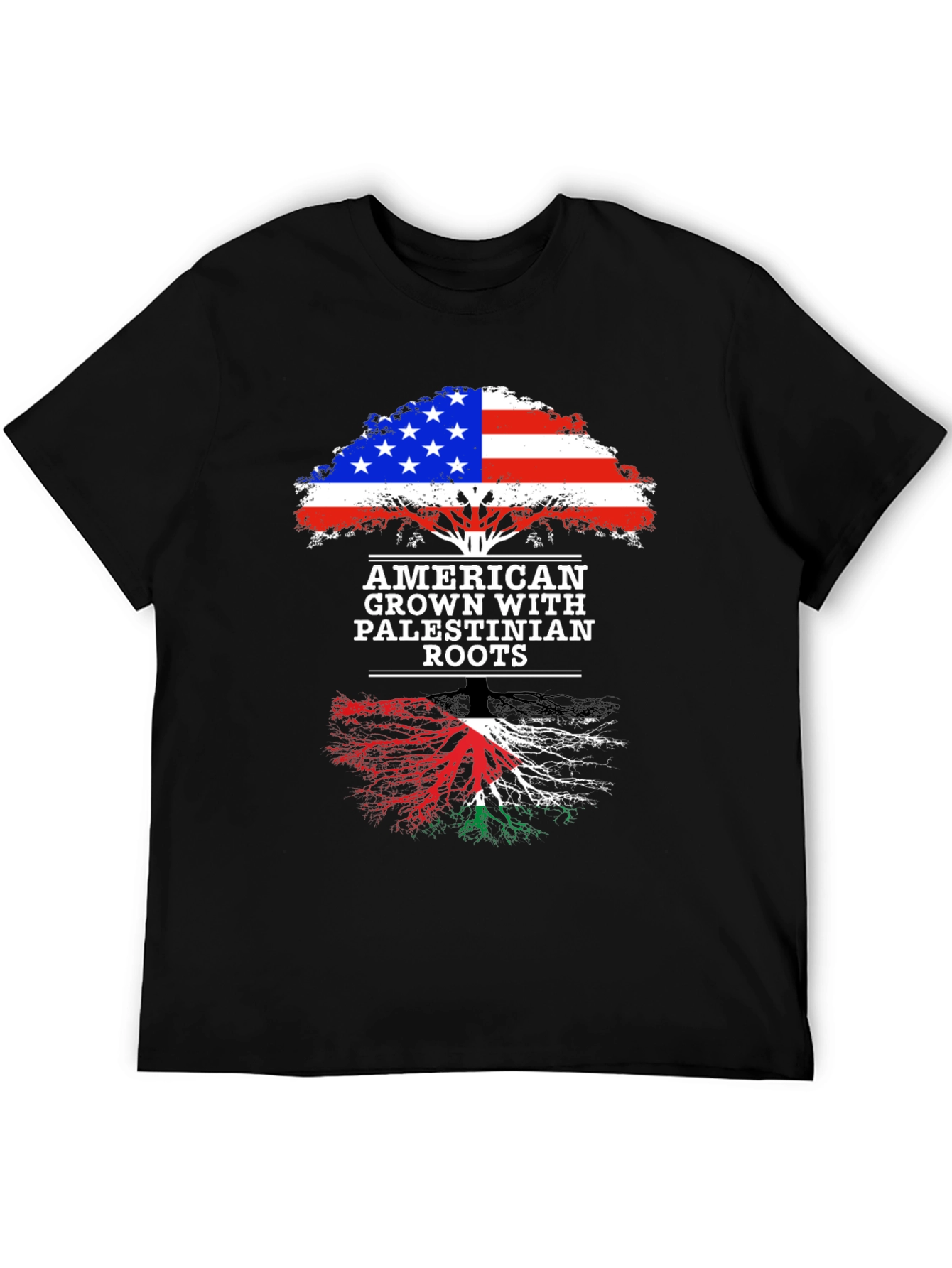 American Grown with Palestinian Roots T-Shirt