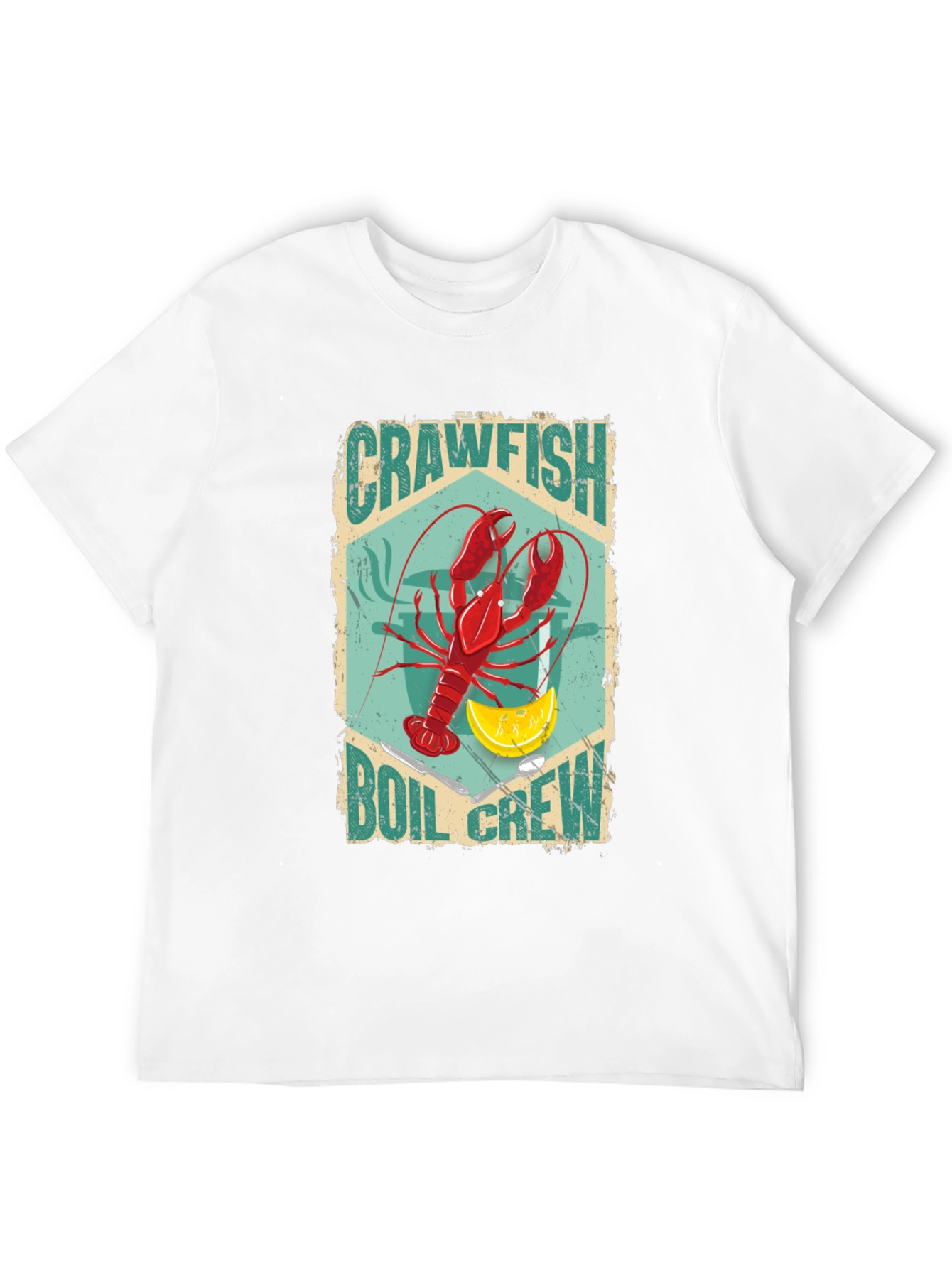 Crawfish Boil Crew Graphic T-Shirt