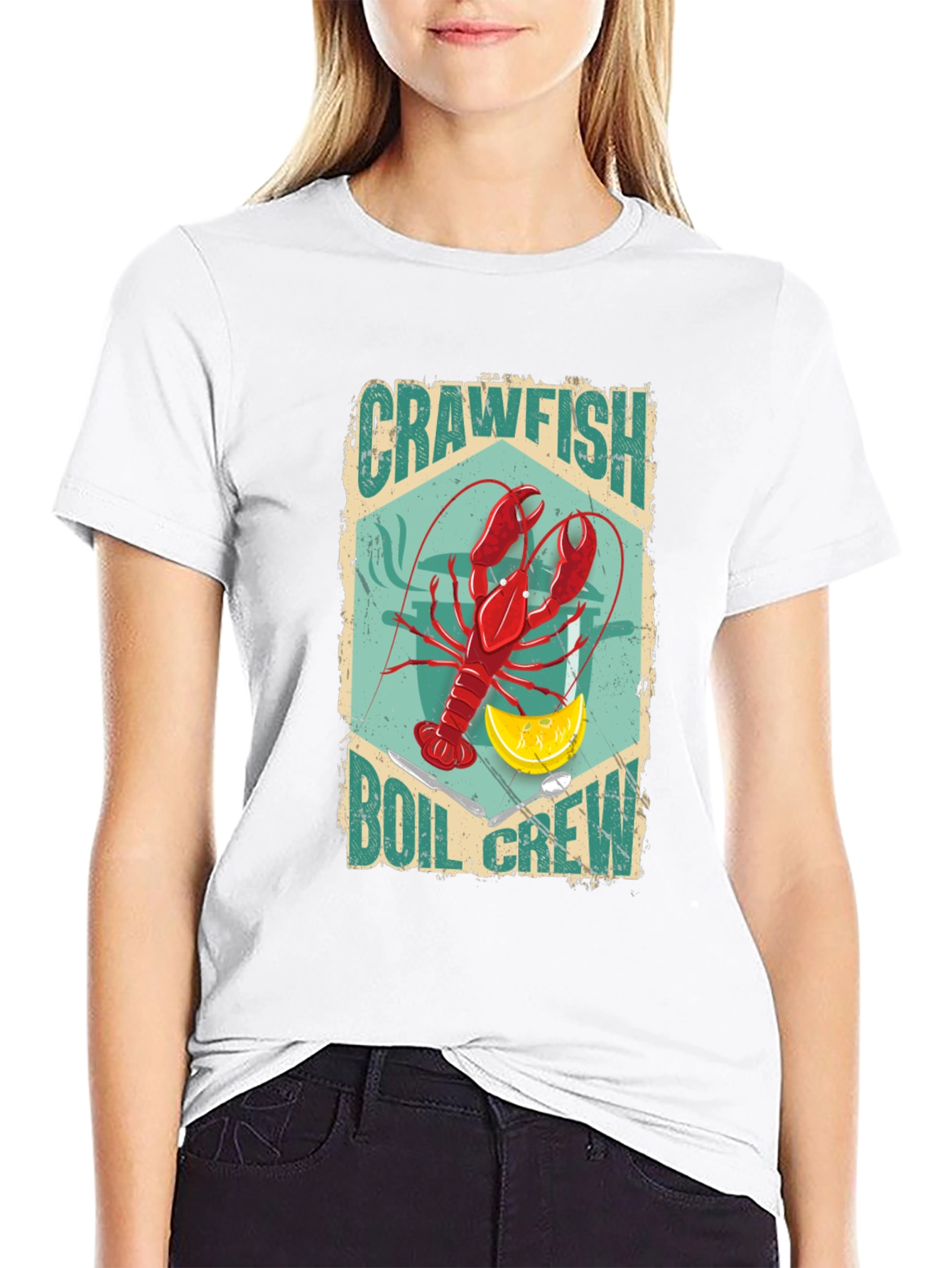 Crawfish Boil Crew Graphic T-Shirt