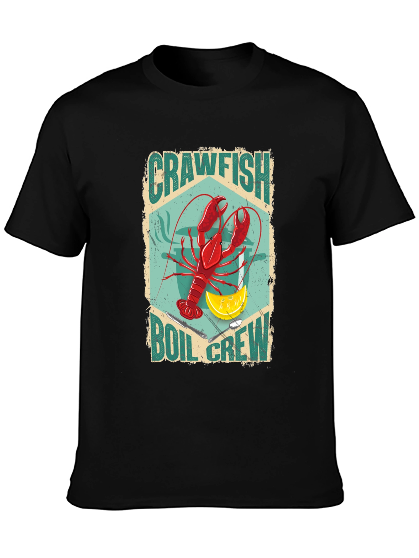 Crawfish Boil Crew Graphic T-Shirt