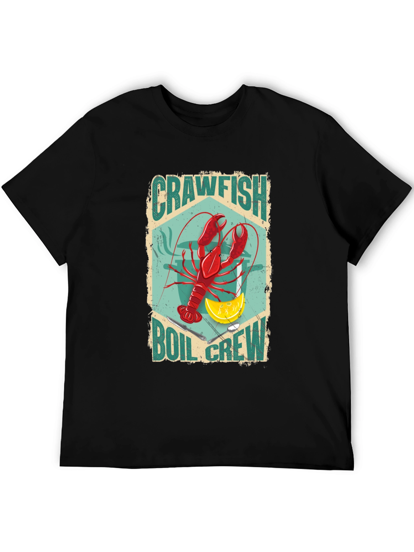 Crawfish Boil Crew Graphic T-Shirt