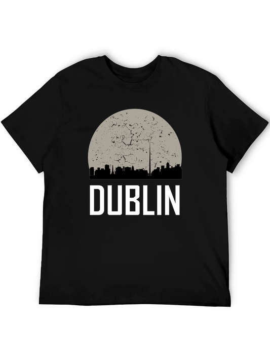 Dublin Ireland Skyline Graphic Tee