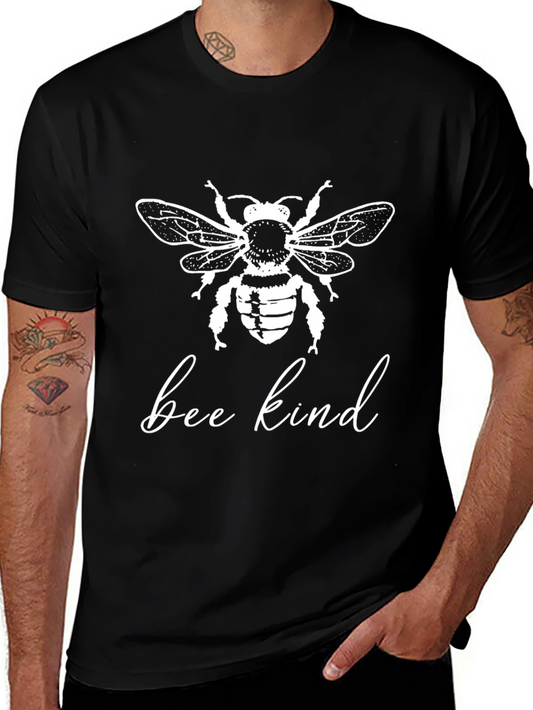 Bee Kind T-Shirt - Black Graphic Tee