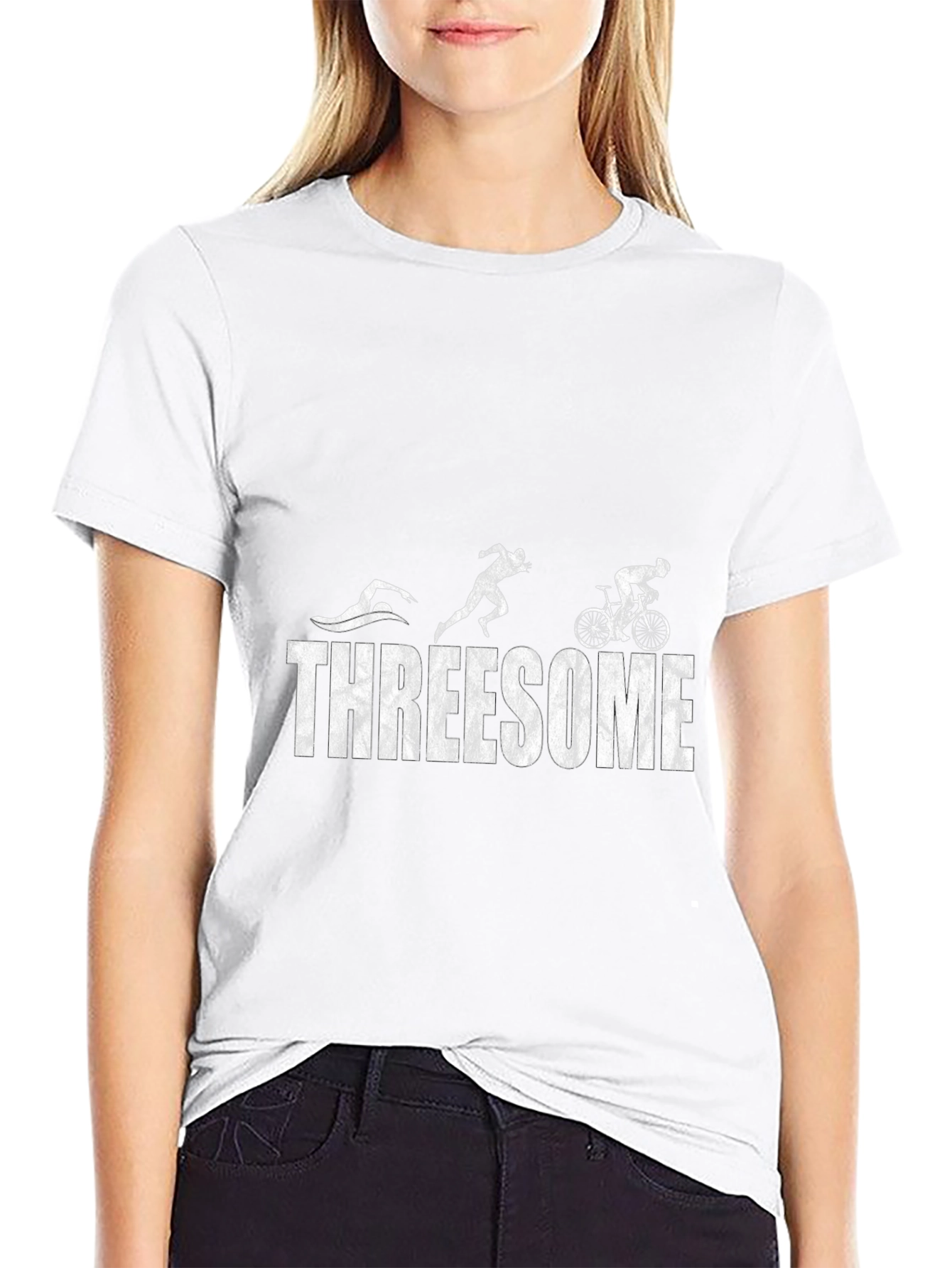 Triathlon Threesome Graphic T-Shirt