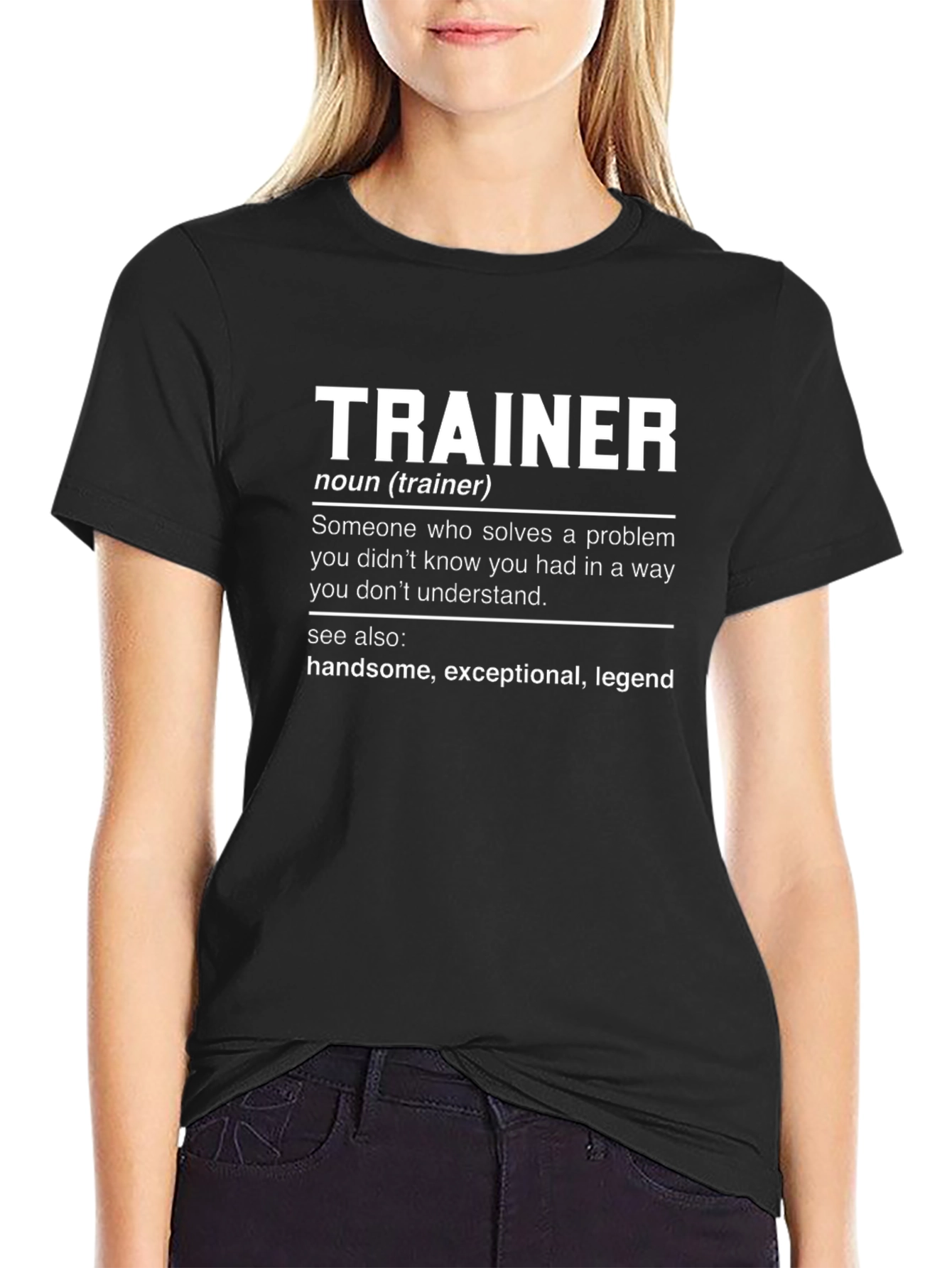 Trainer Definition Novelty T-Shirt