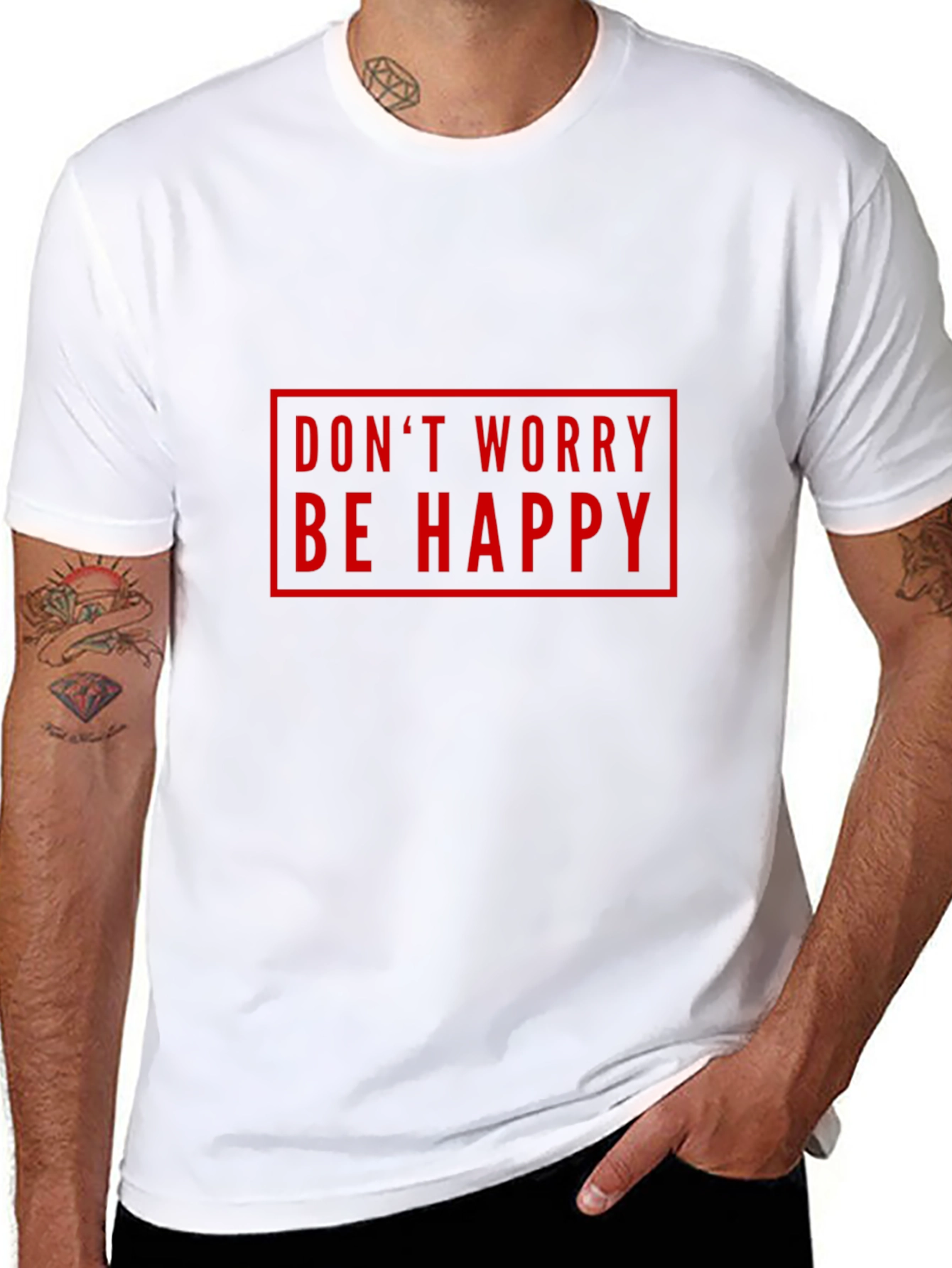 Dont Worry Be Happy Graphic Tee