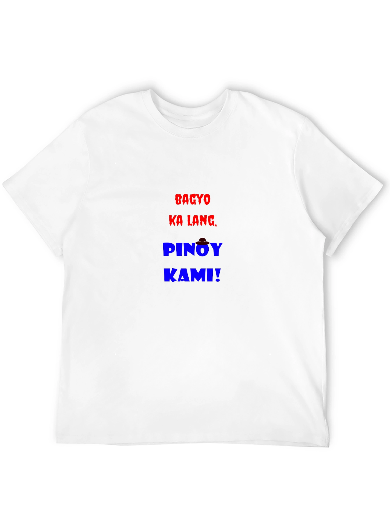 Pinoy Kami! Graphic Print T-Shirt - Black