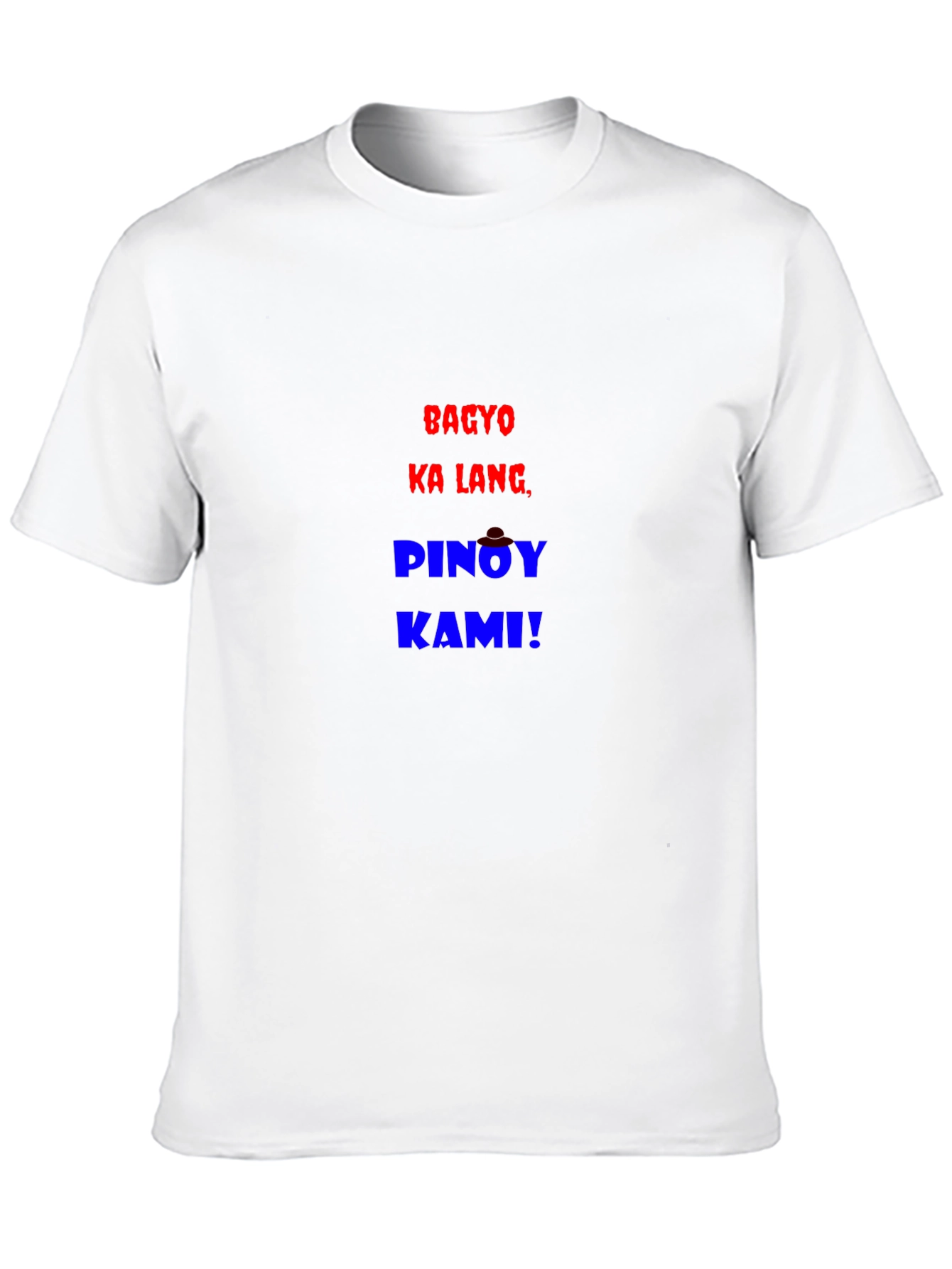 Pinoy Kami! Graphic Print T-Shirt - Black