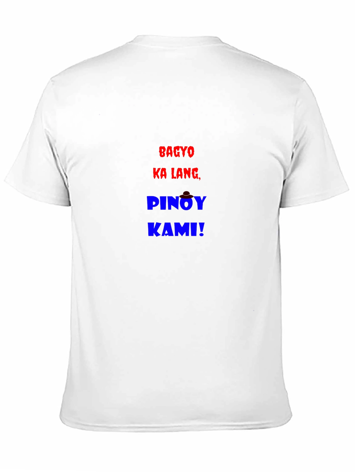 Pinoy Kami! Graphic Print T-Shirt - Black