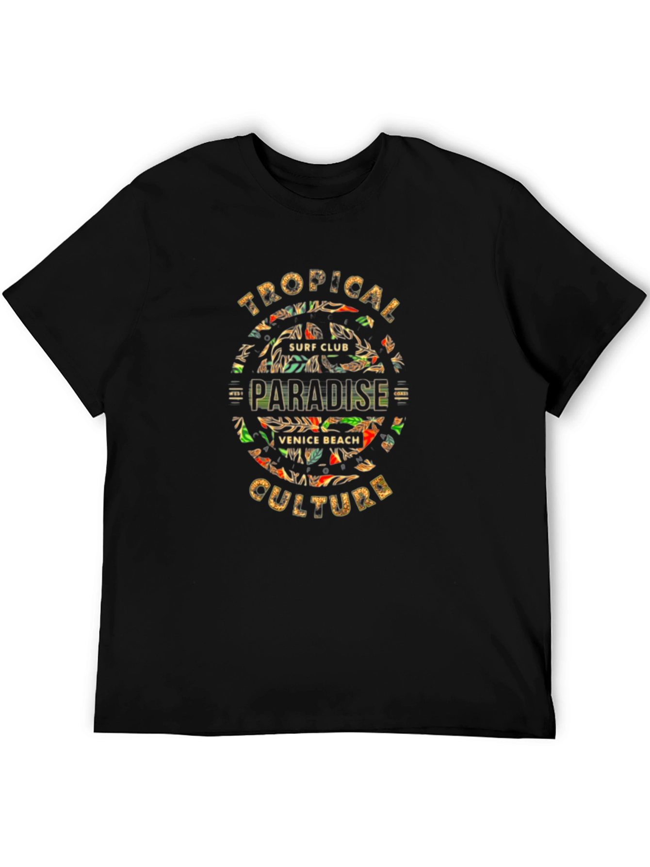 Tropical Paradise Surf Club Graphic Tee