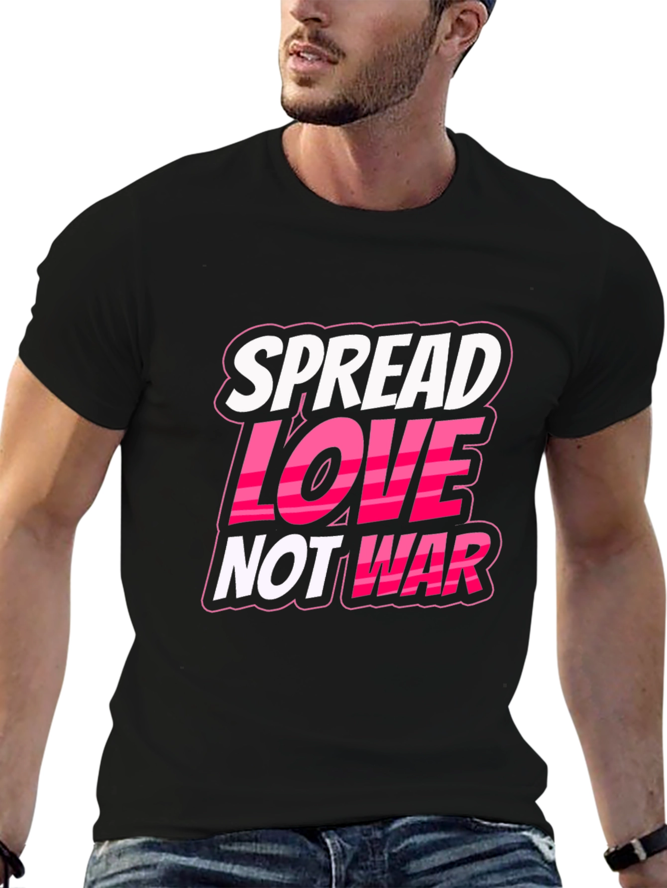 Spread Love Not War Graphic Tee