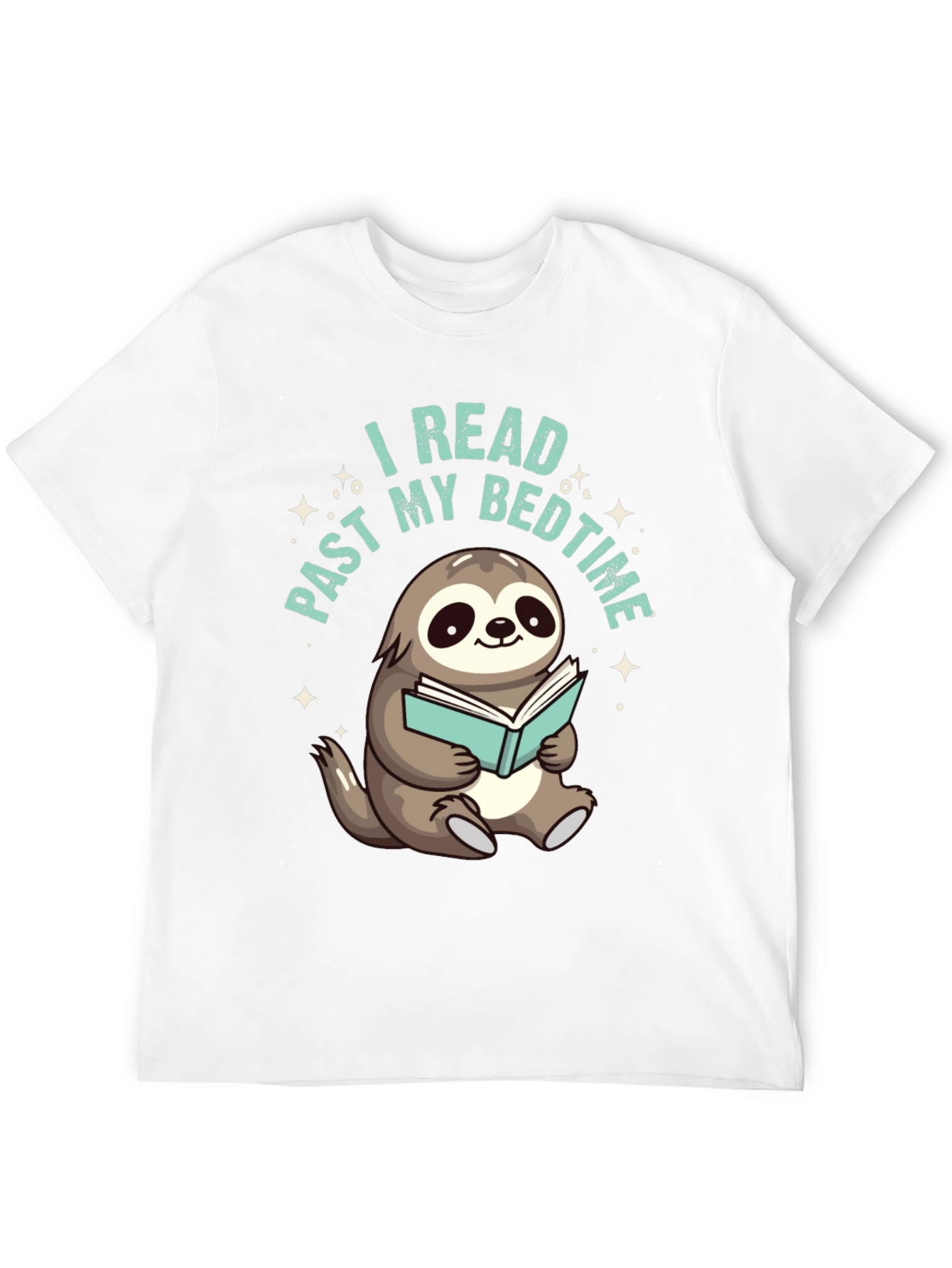 I Read Past My Bedtime Sloth T-Shirt