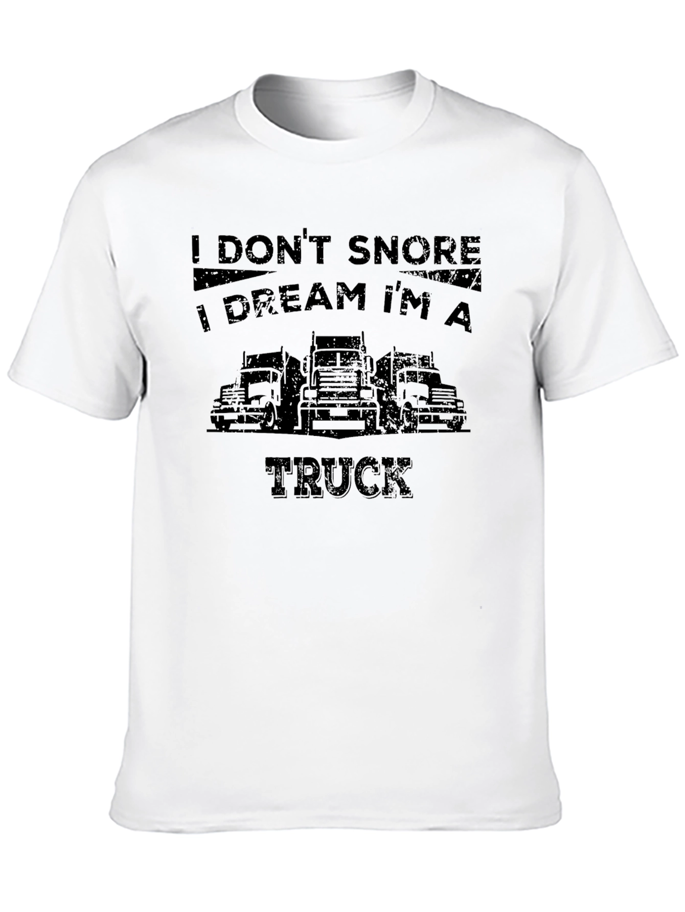Dream Im A Truck Funny Mens T-shirt