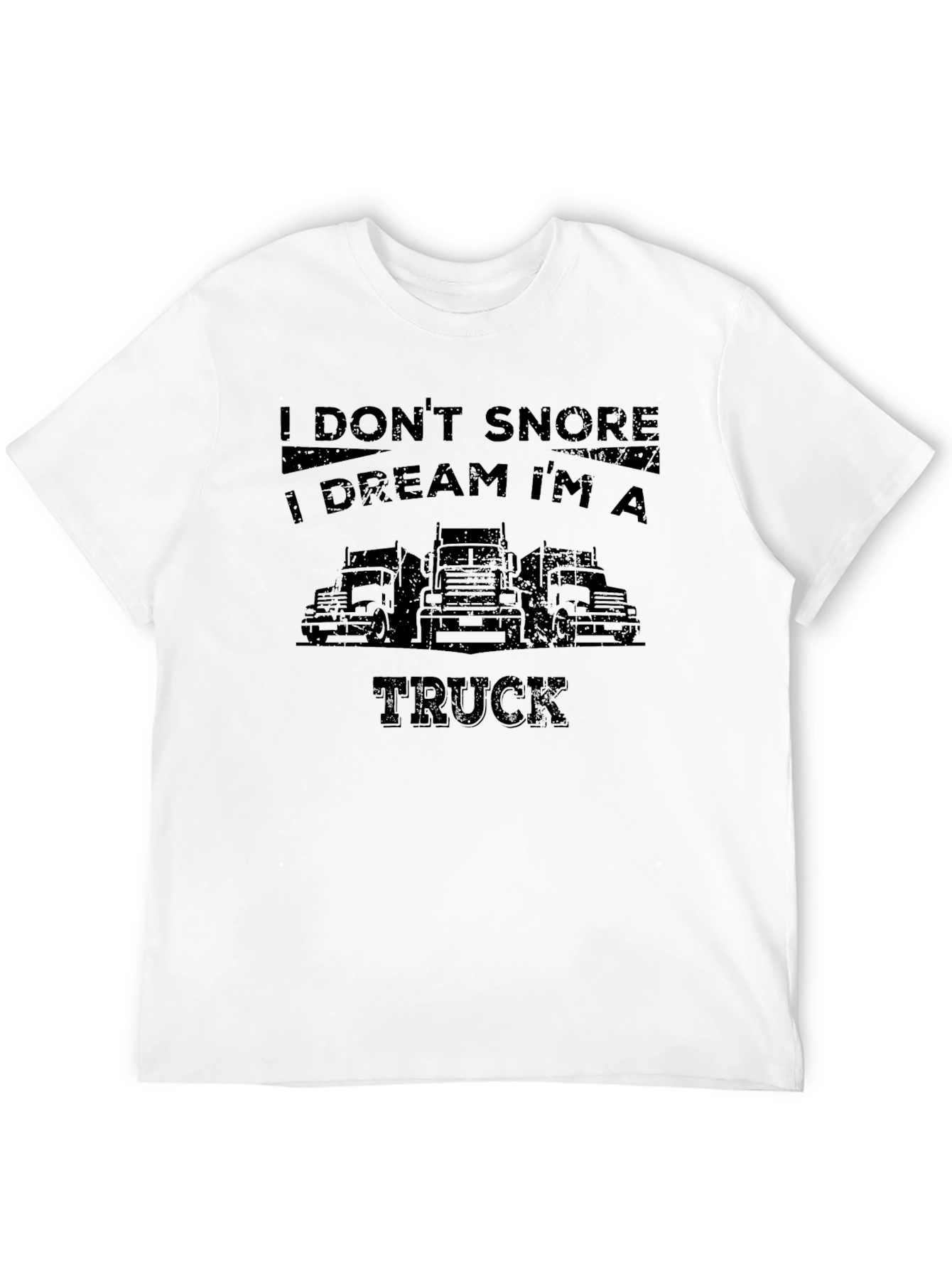 Dream Im A Truck Funny Mens T-shirt
