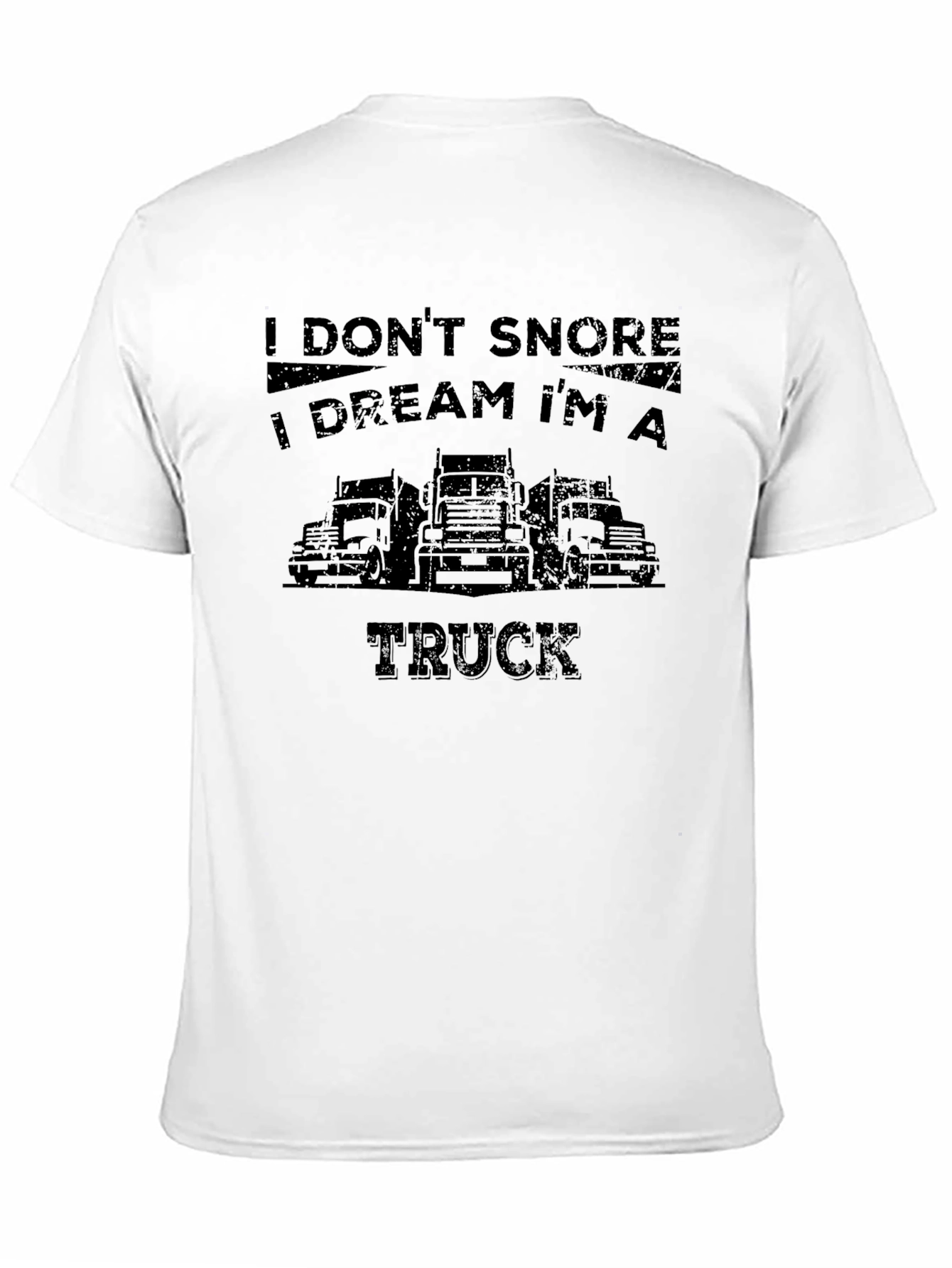 Dream Im A Truck Funny Mens T-shirt
