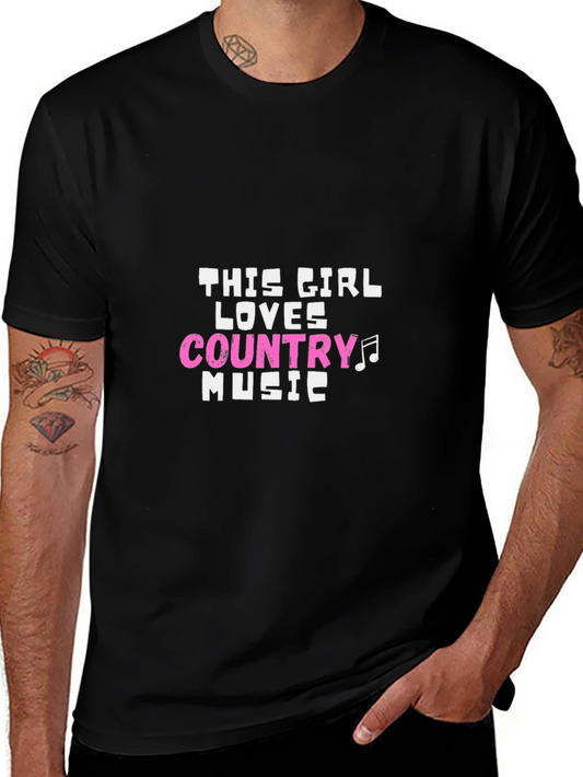 Country Music Lover T-Shirt - Girls Style