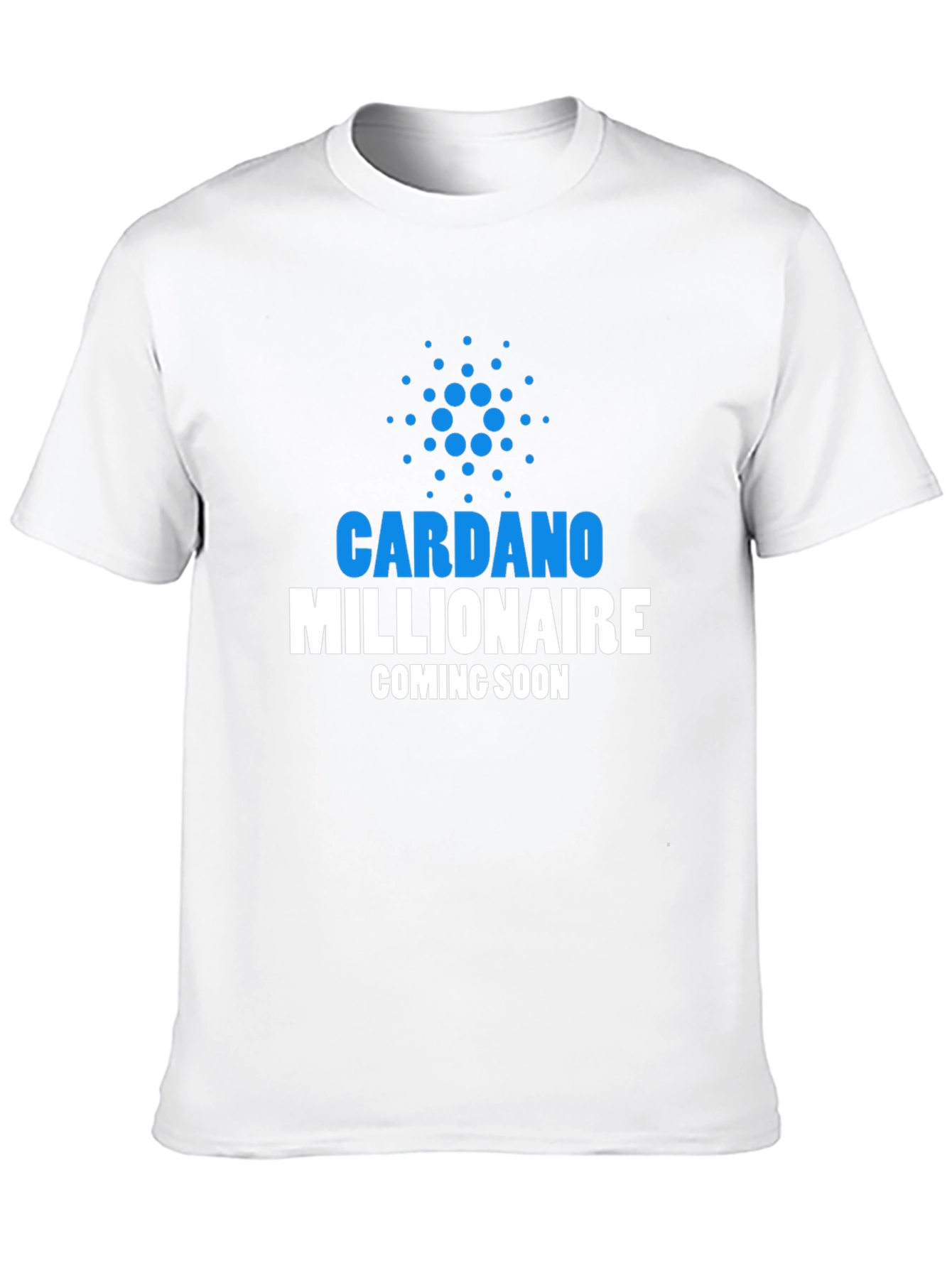 Cardano Millionaire Black T-Shirt - Crypto HODL