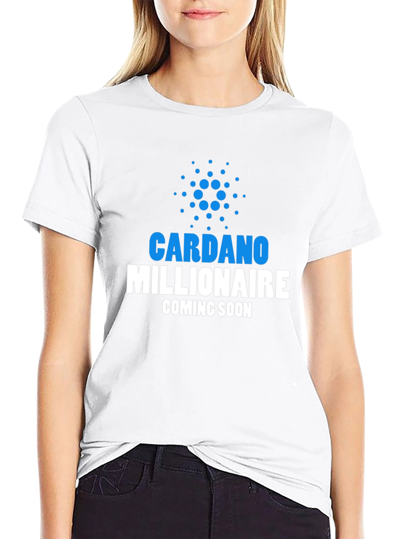 Cardano Millionaire Black T-Shirt - Crypto HODL