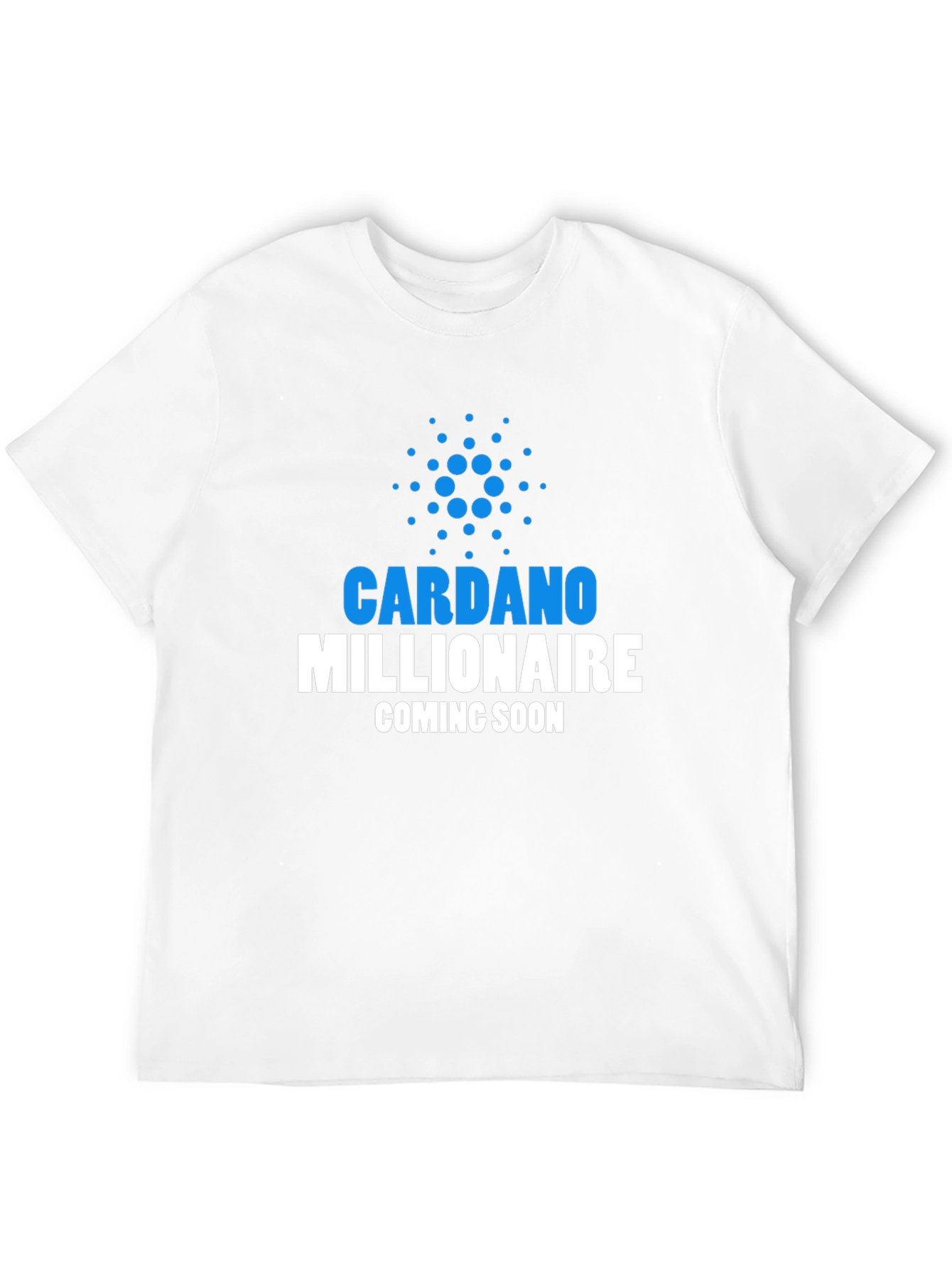 Cardano Millionaire Black T-Shirt - Crypto HODL
