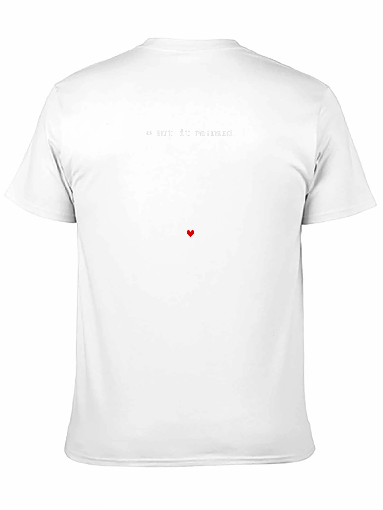 Undertale But Refused T-Shirt - Black Graphic Tee