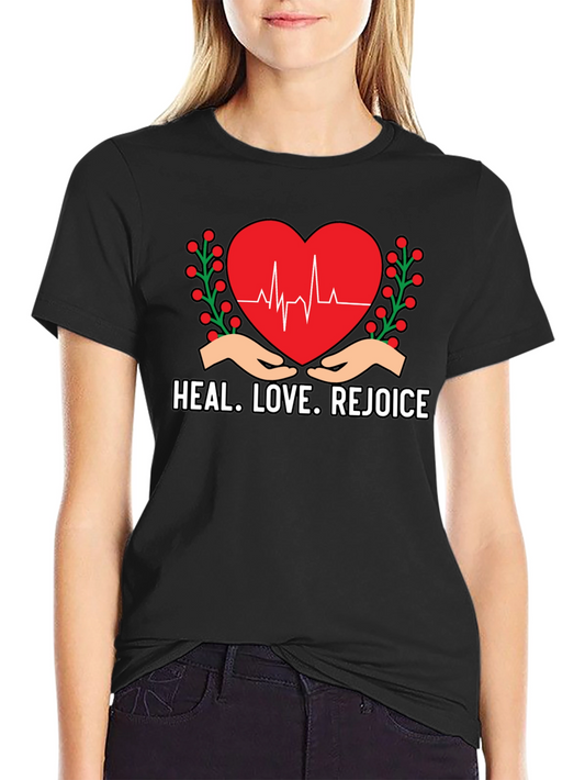 Heal Love Rejoice Graphic Tee