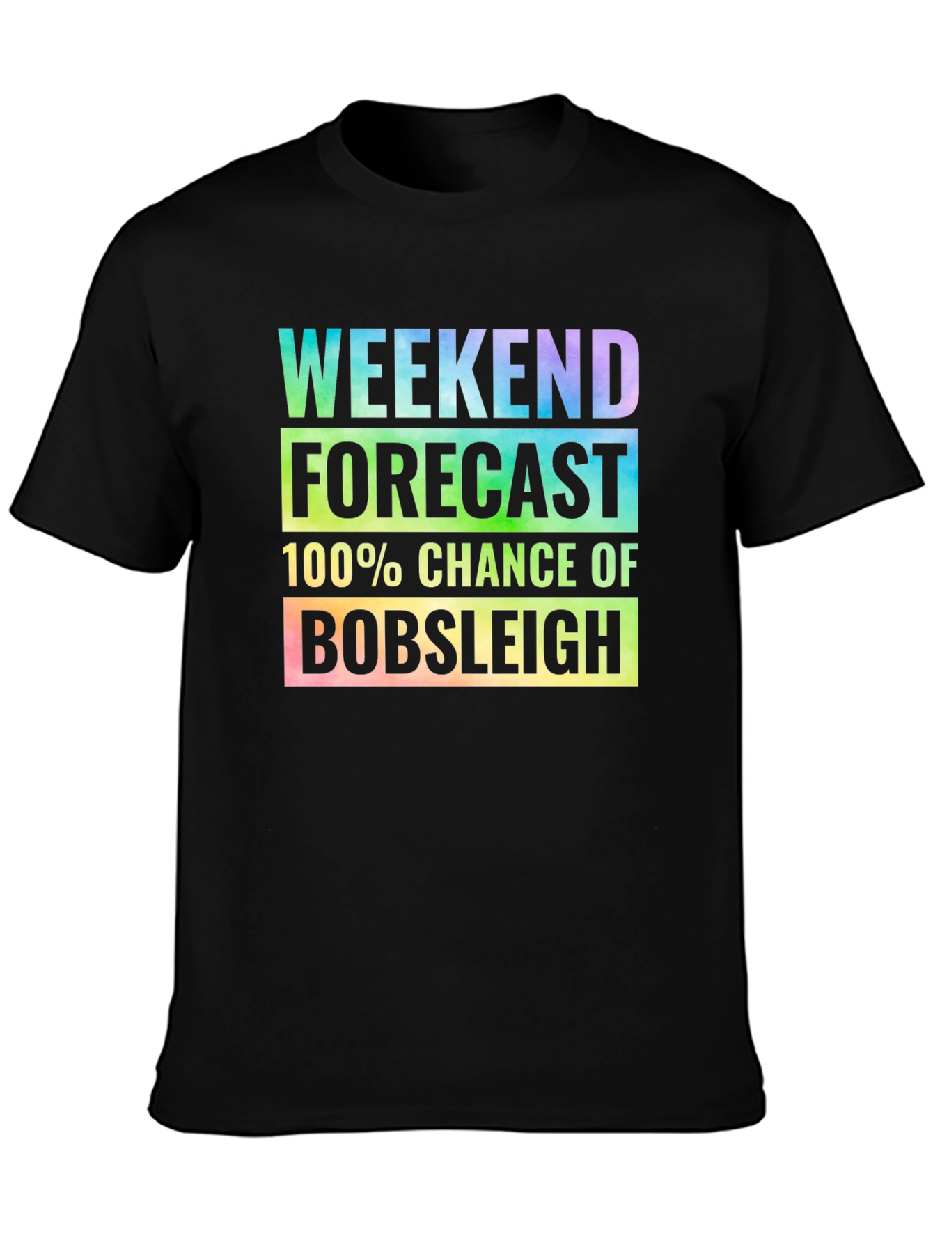 Weekend Forecast Bobsleigh T-Shirt