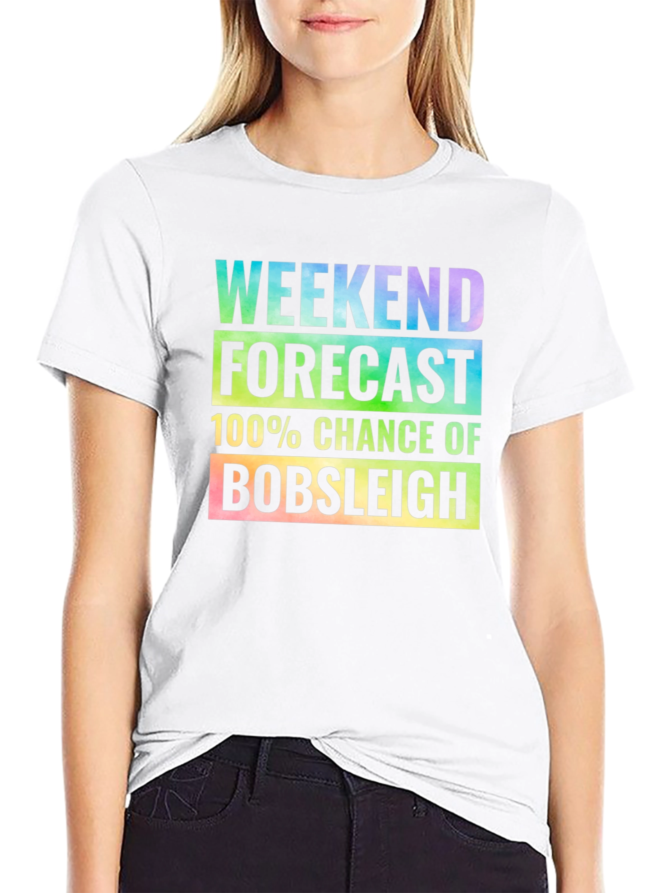 Weekend Forecast Bobsleigh T-Shirt