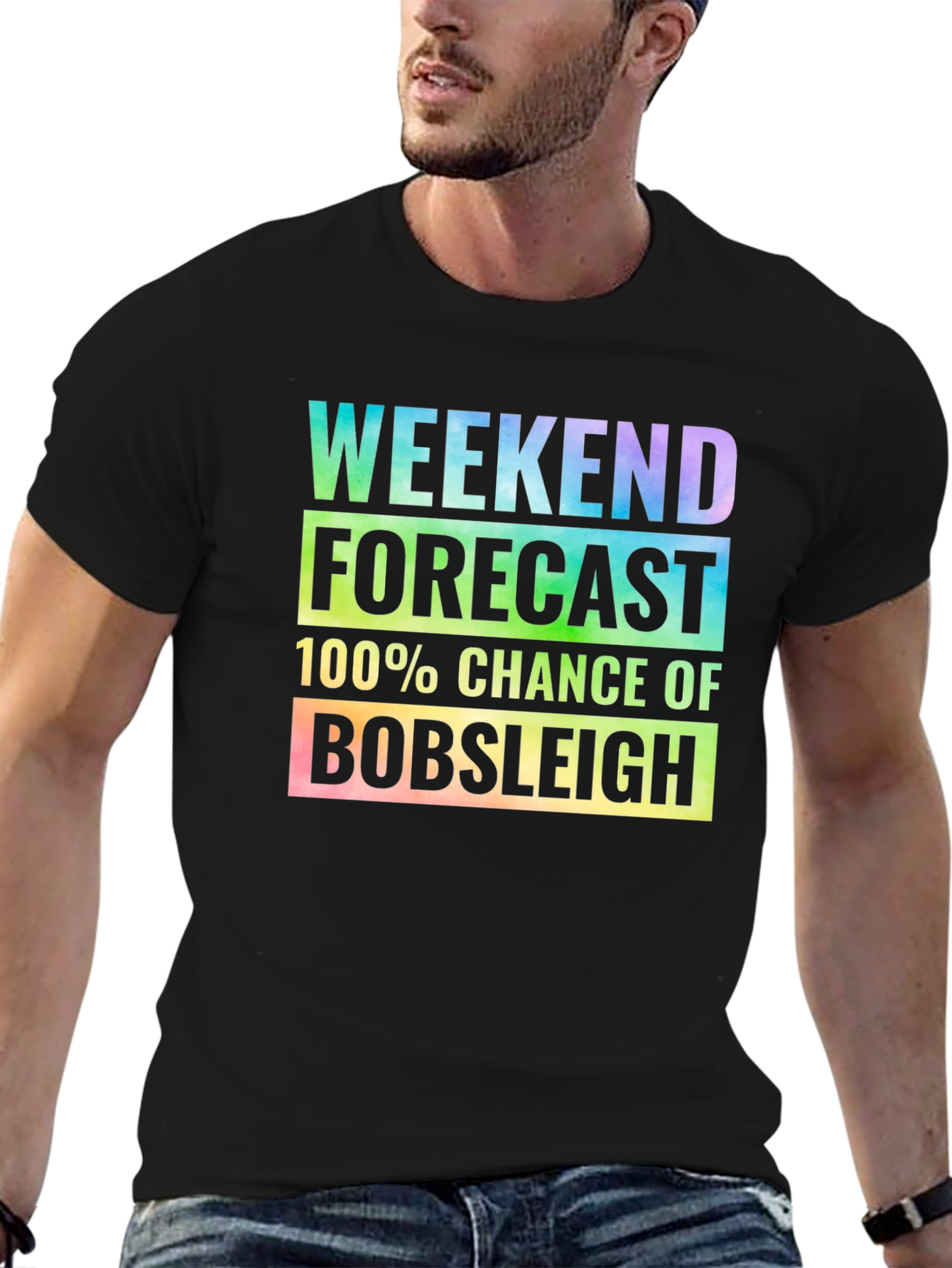 Weekend Forecast Bobsleigh T-Shirt