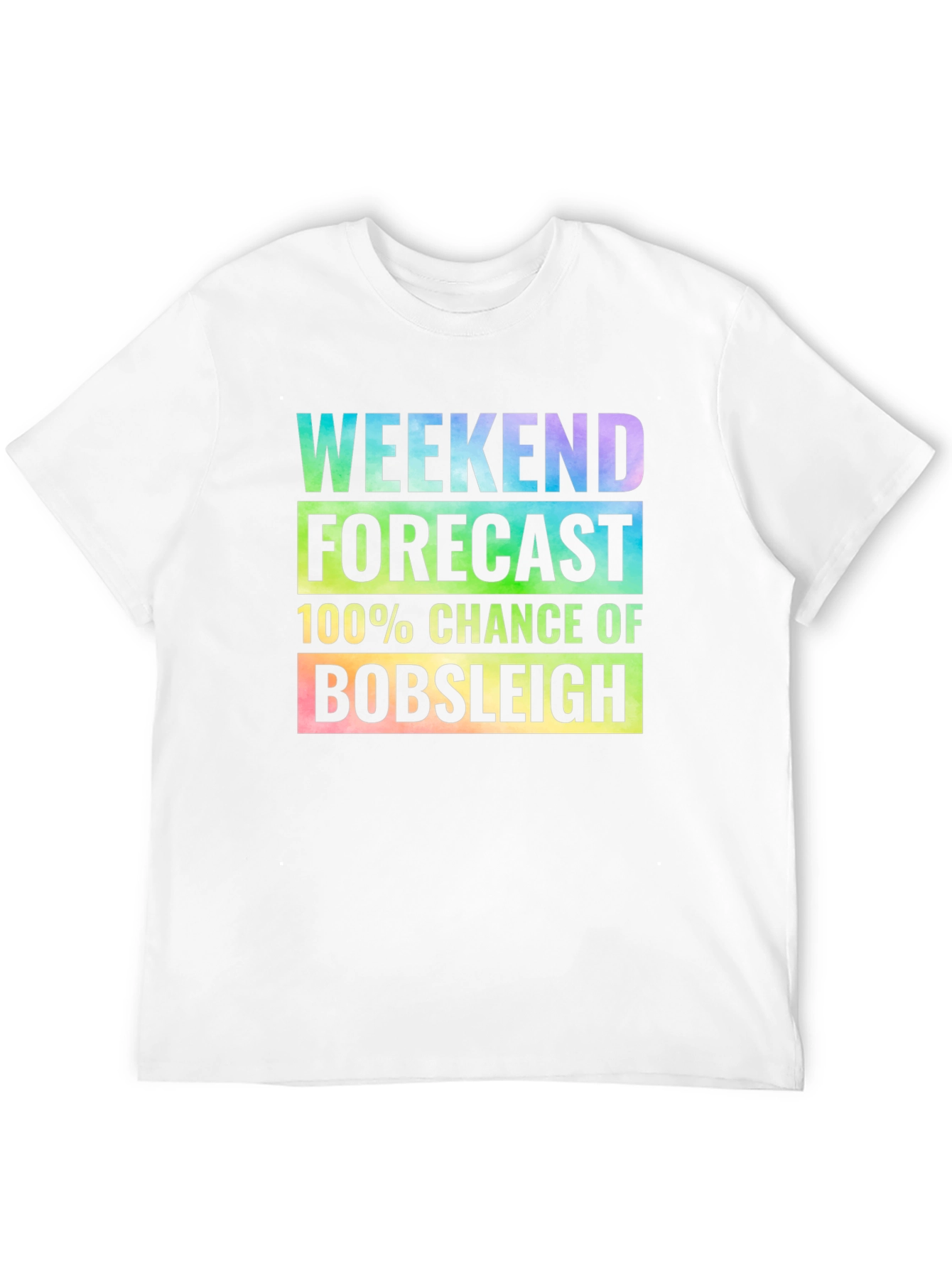 Weekend Forecast Bobsleigh T-Shirt