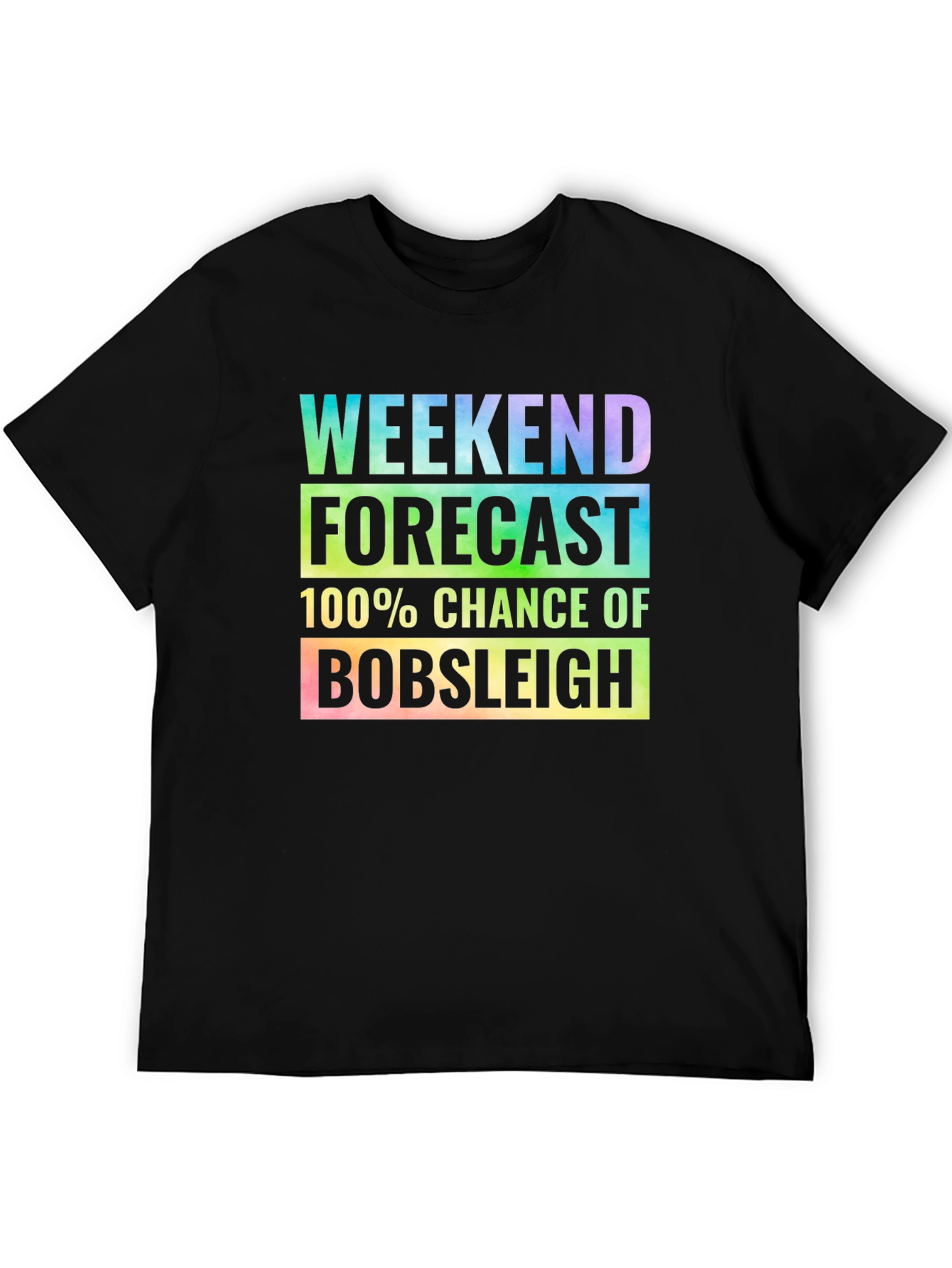 Weekend Forecast Bobsleigh T-Shirt