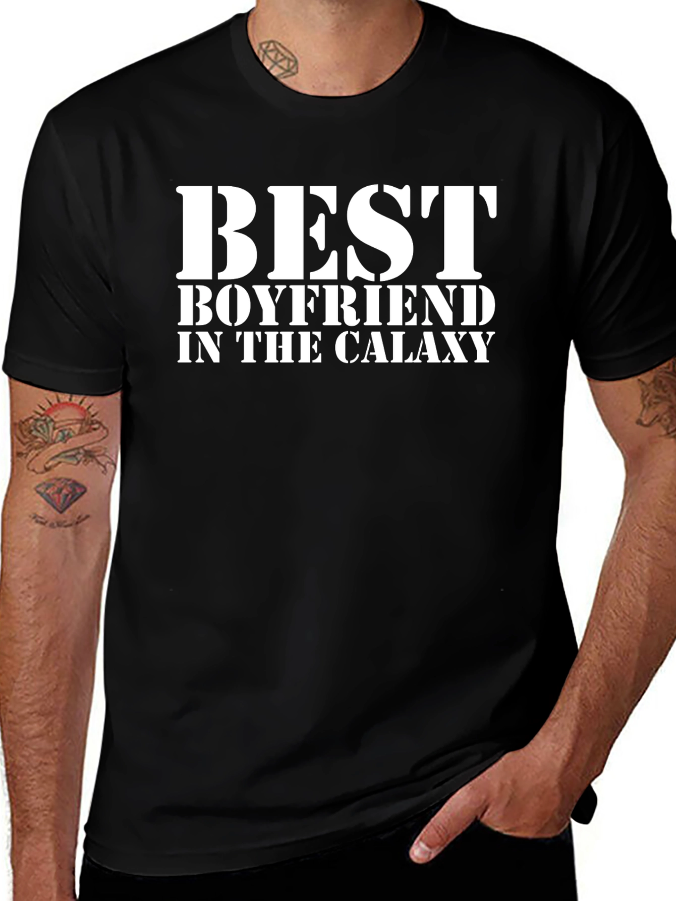 Best Boyfriend in The Galaxy - Graphic Tee
