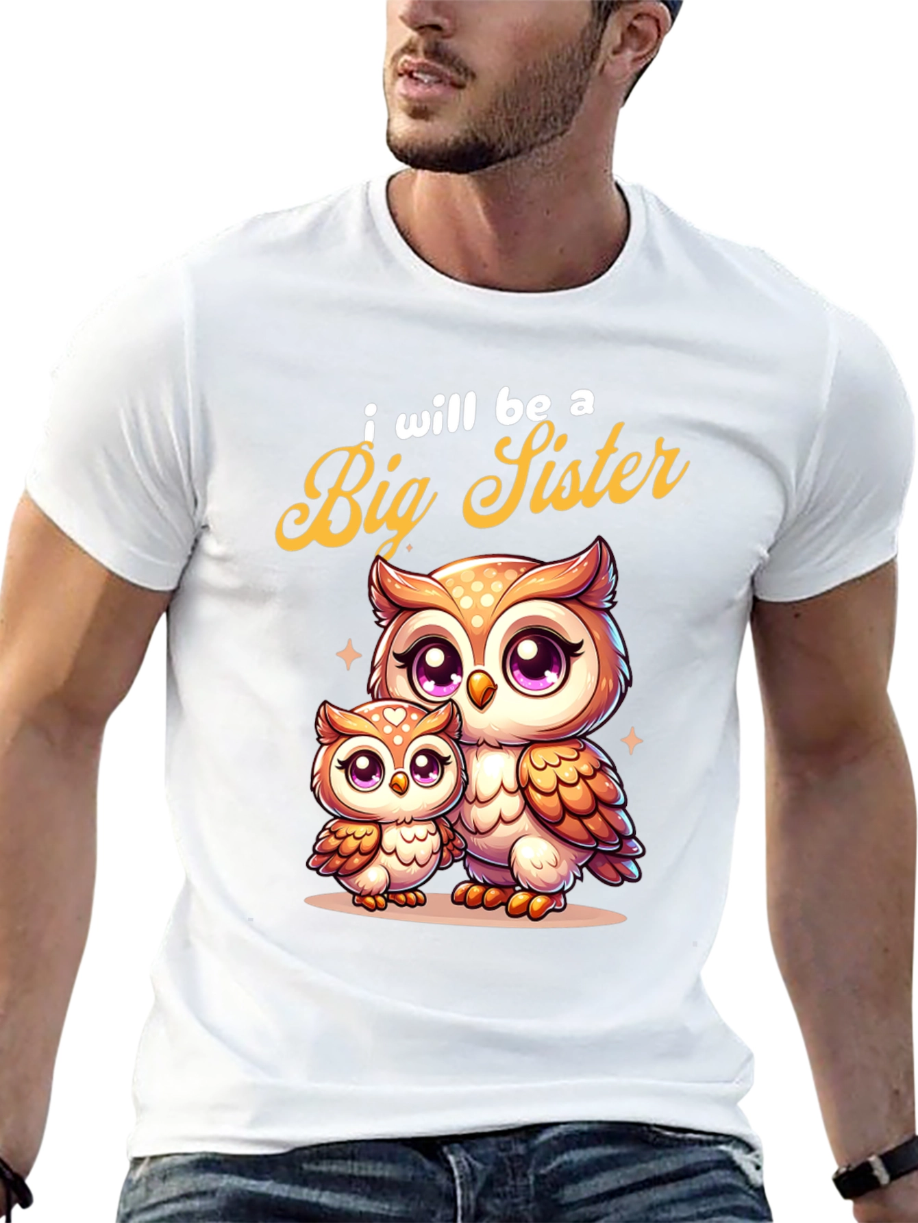 Big Sister Owl T-Shirt