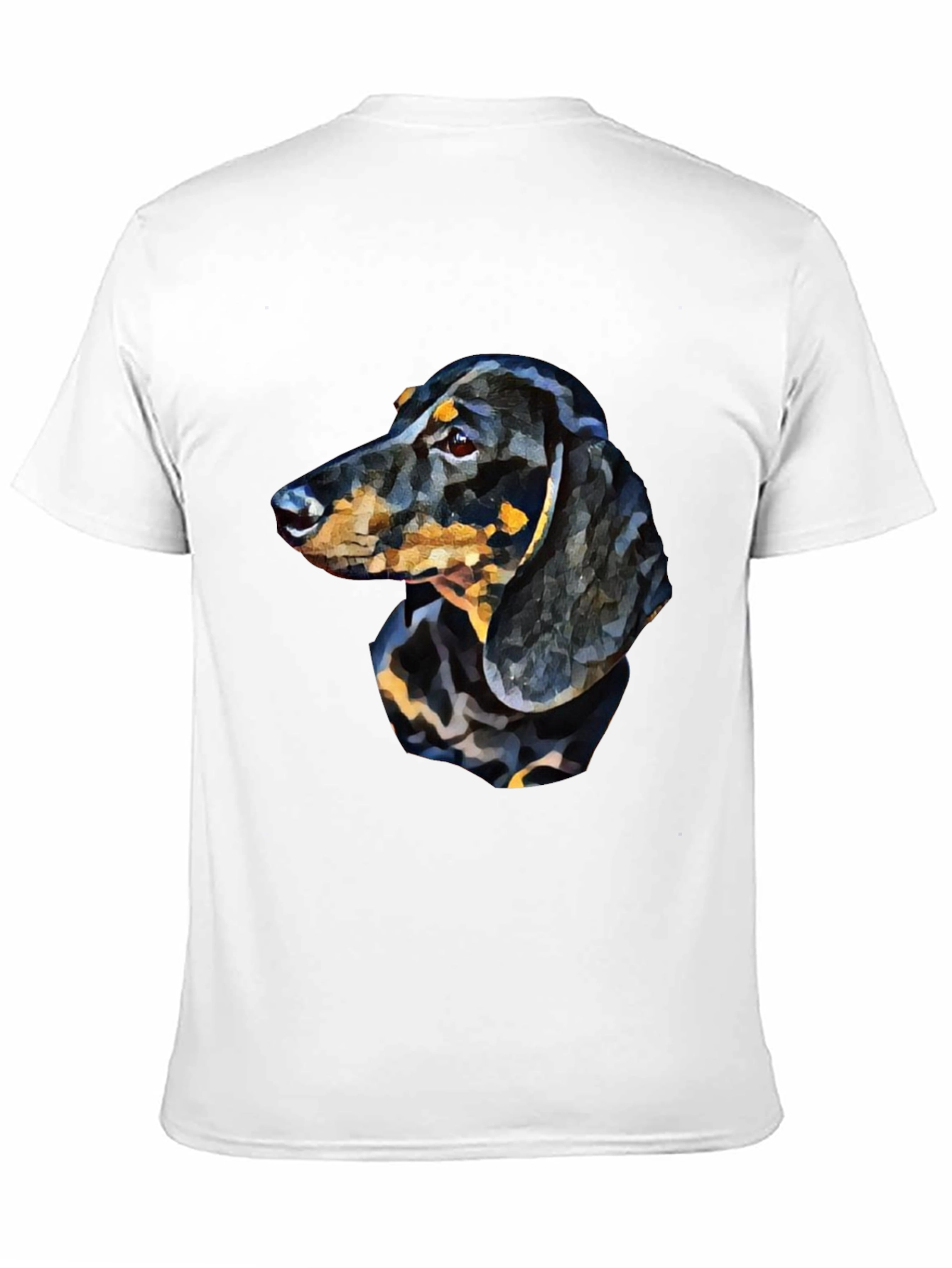 Dachshund Dog Graphic T-Shirt - Black