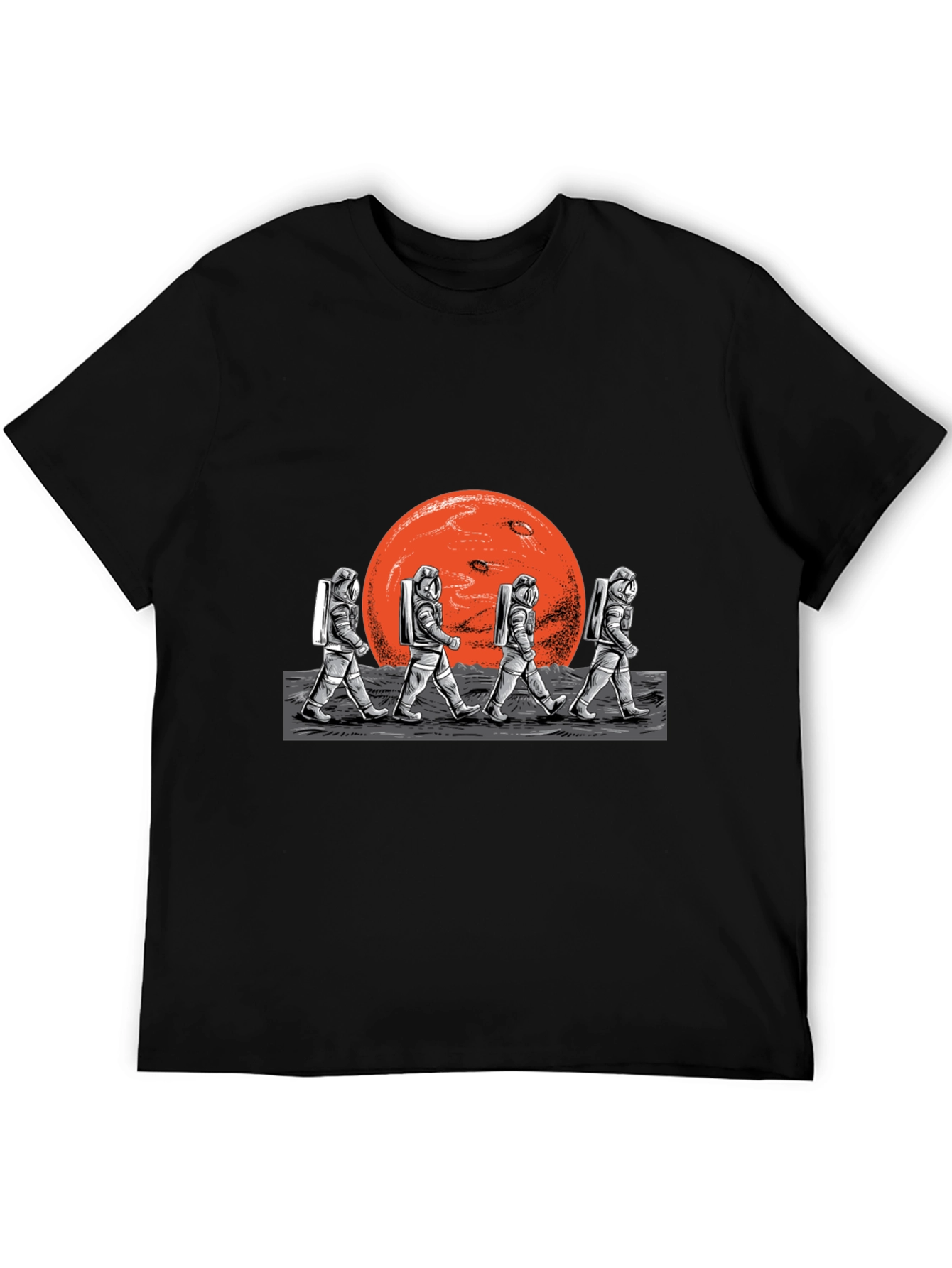 Astronauts on Mars Graphic T-Shirt