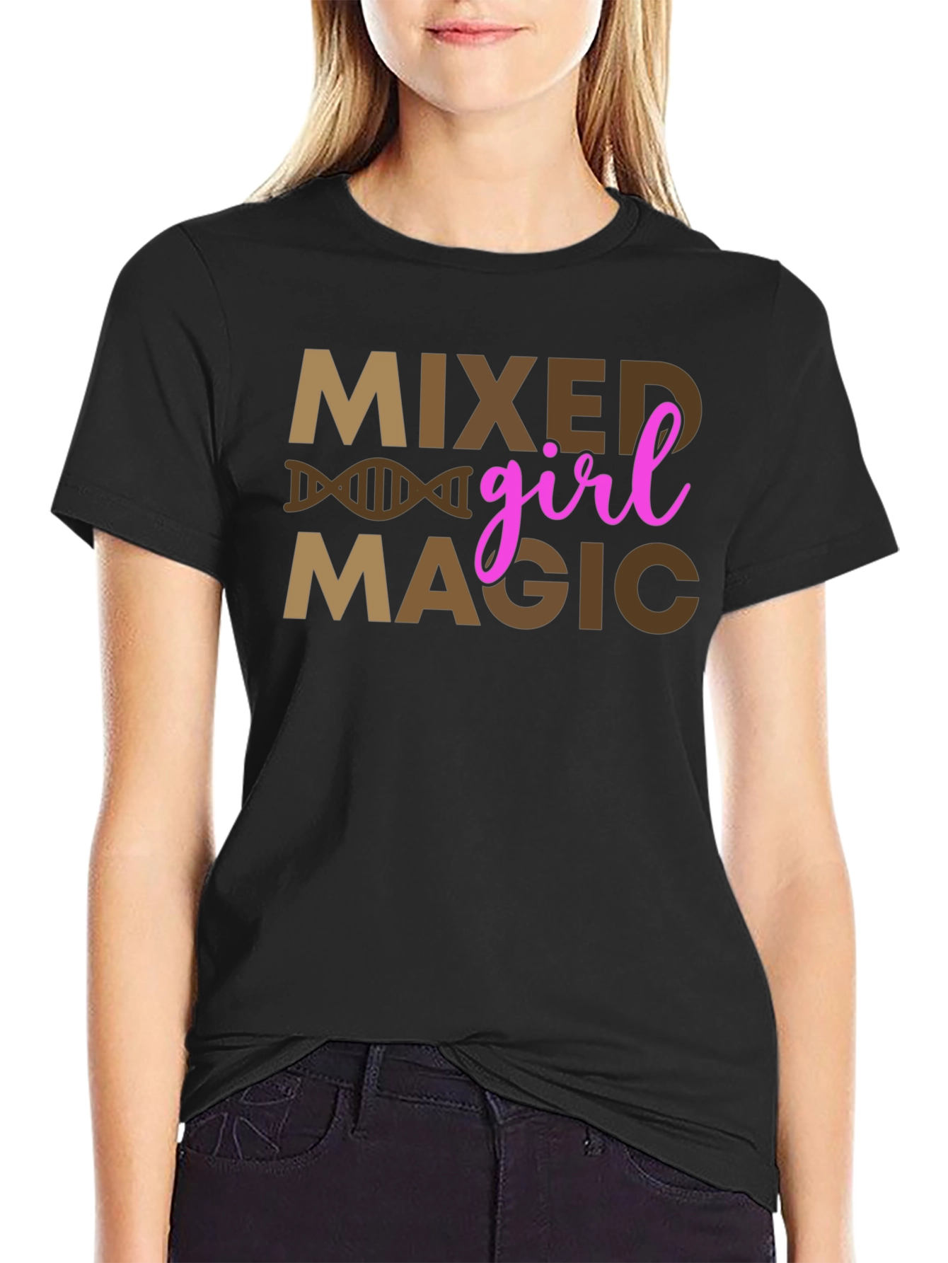 Mixed Girl Magic Graphic Tee