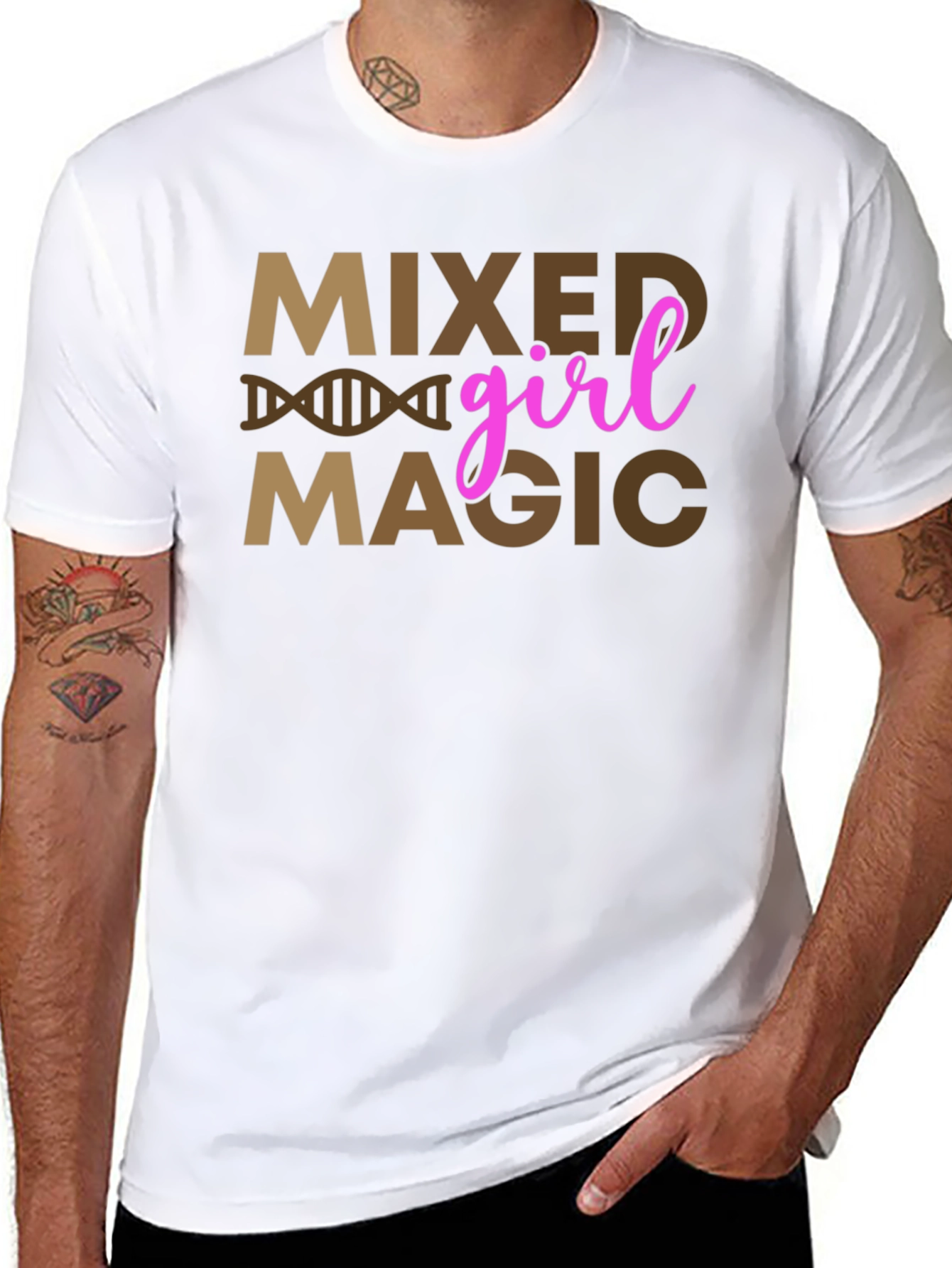 Mixed Girl Magic Graphic Tee