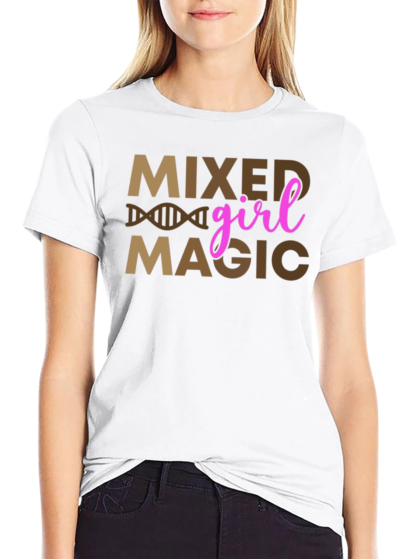 Mixed Girl Magic Graphic Tee