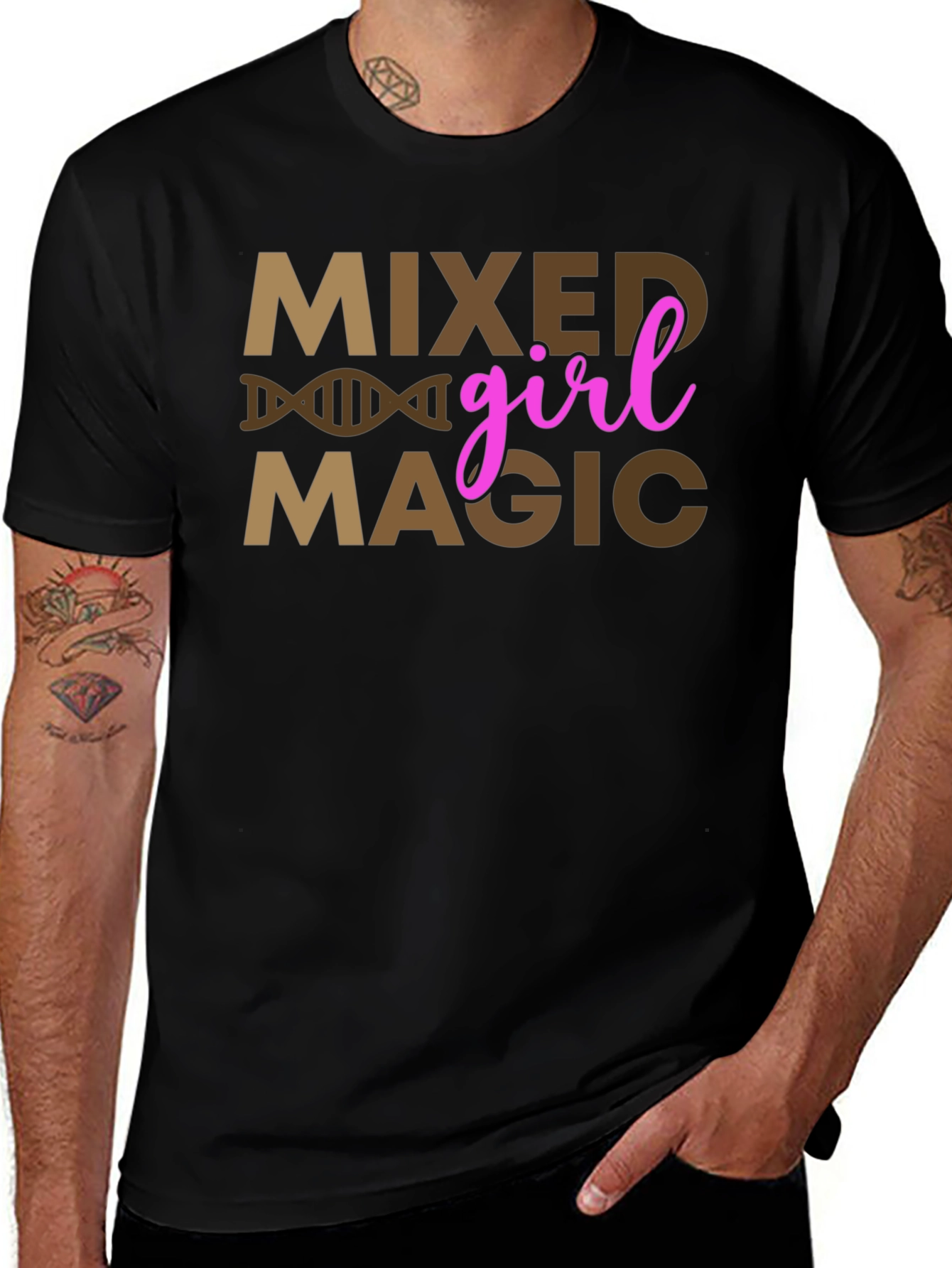 Mixed Girl Magic Graphic Tee