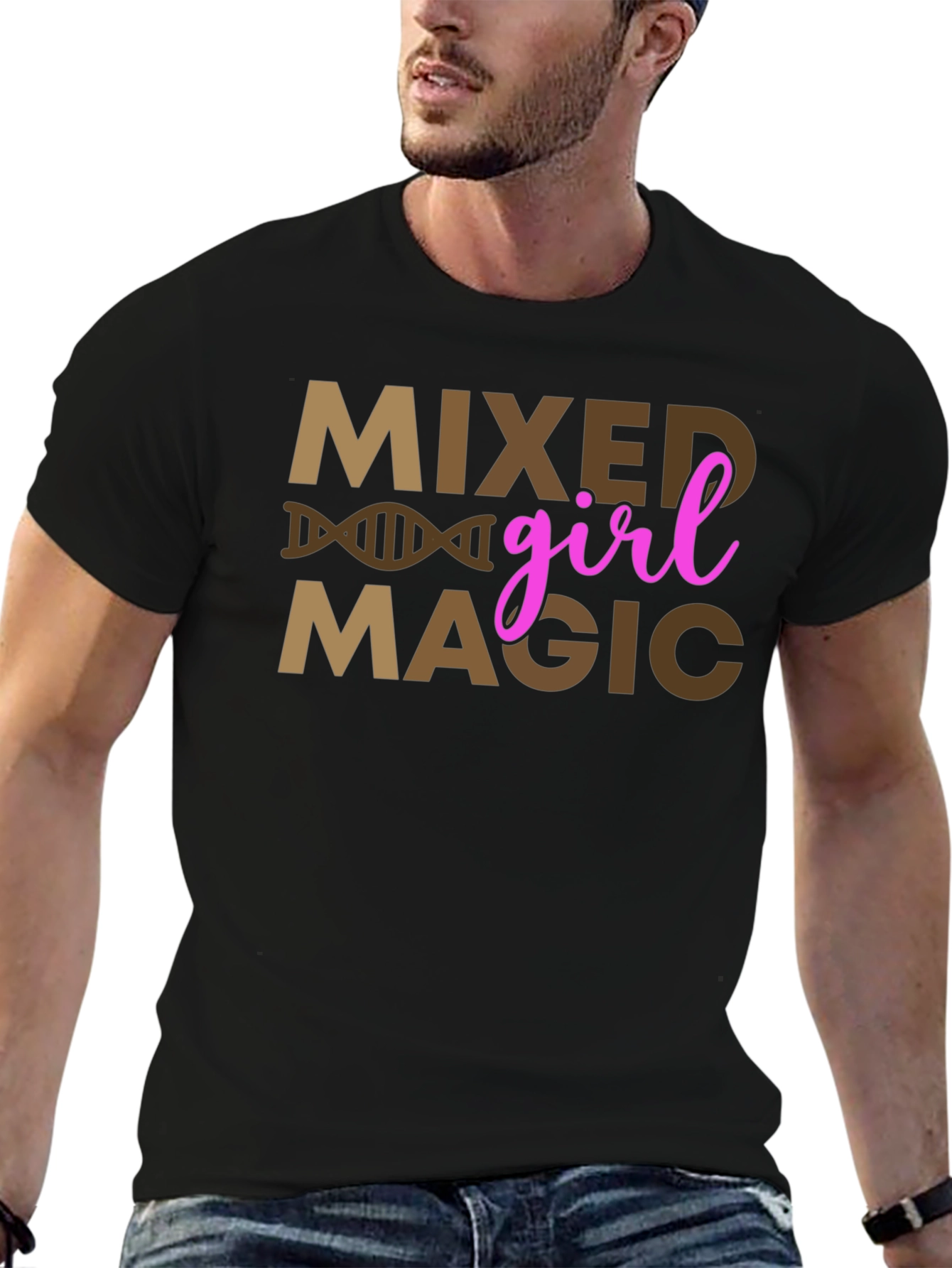 Mixed Girl Magic Graphic Tee