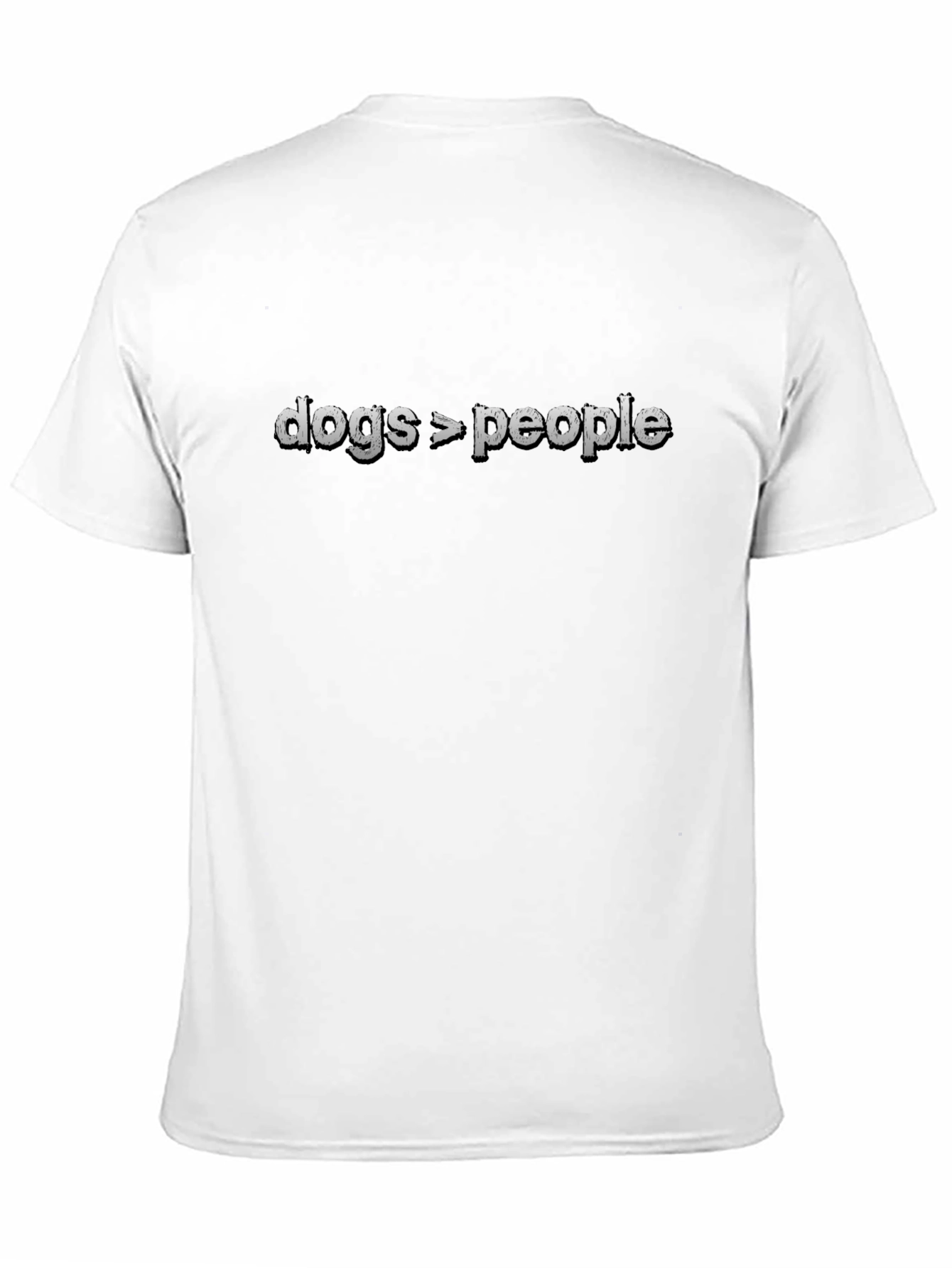 Dogs > People T-Shirt - Funny Pet Lover Tee