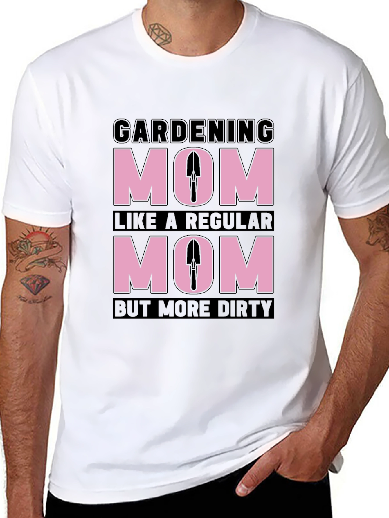 Gardening Mom T-Shirt - Dirty But Regular!
