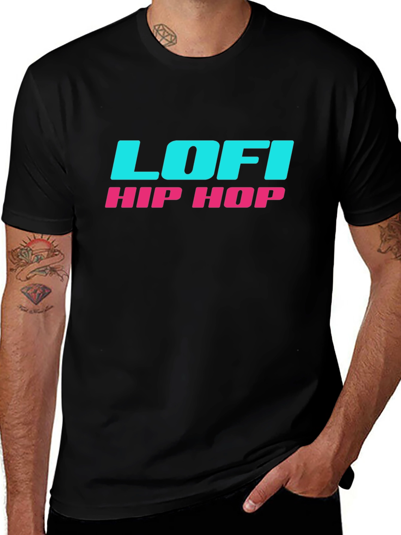 Lo-fi Hip Hop Black T-Shirt