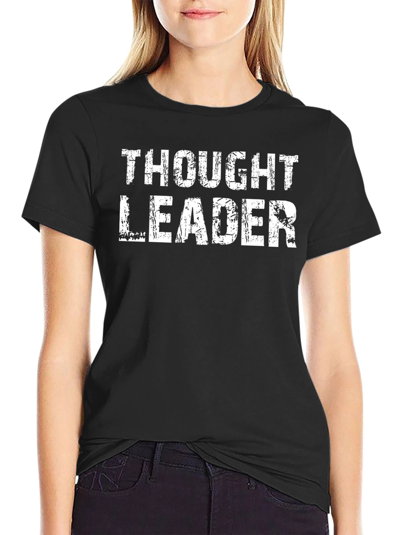 Thought Leader Black Graphic T-Shirt