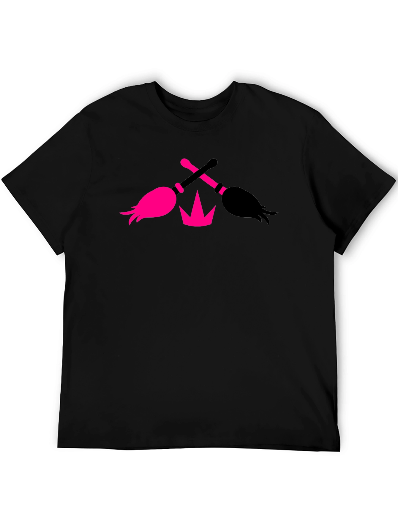 Witches Brooms Crown Tee - Fun Stylish Design