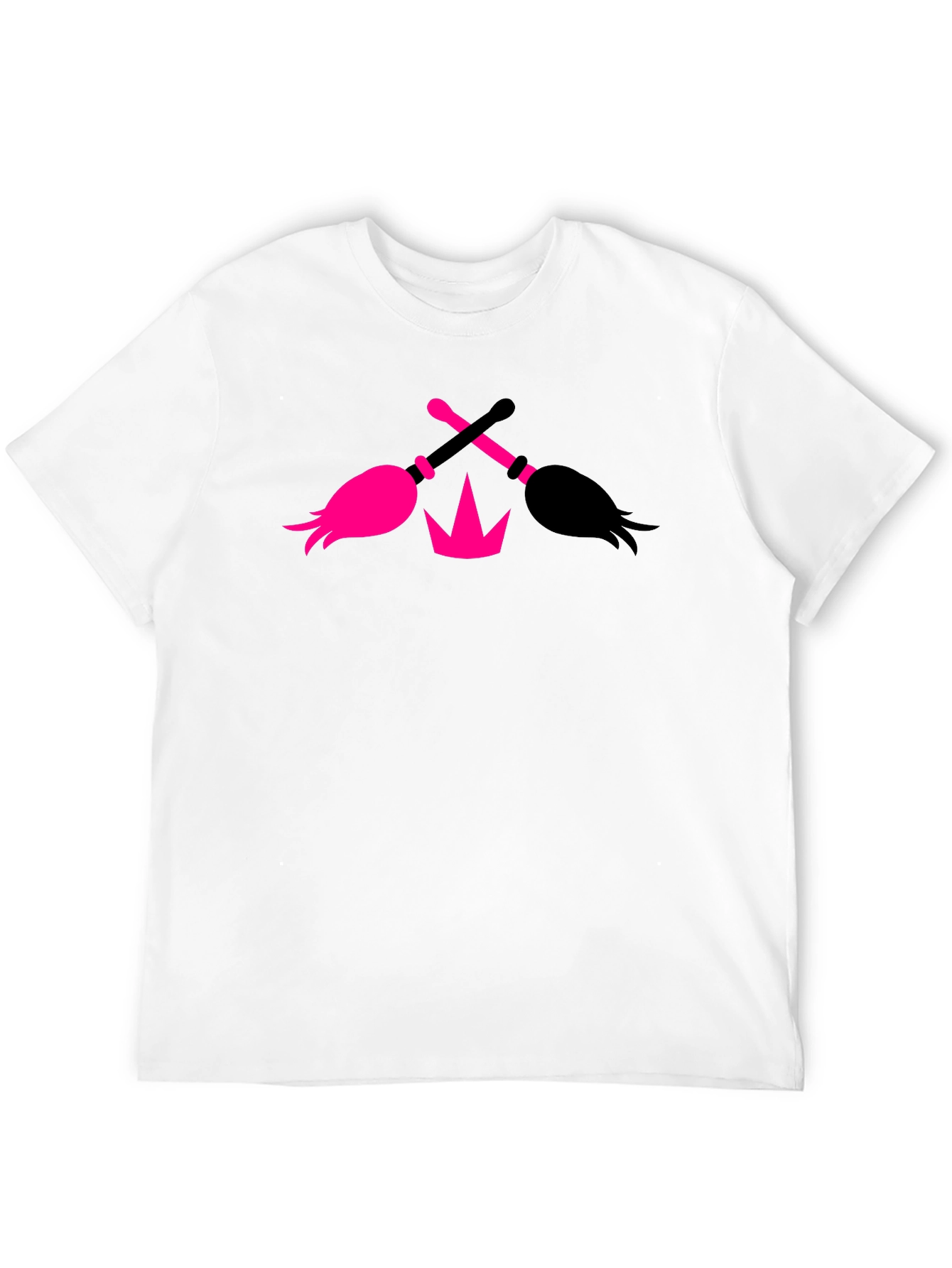 Witches Brooms Crown Tee - Fun Stylish Design