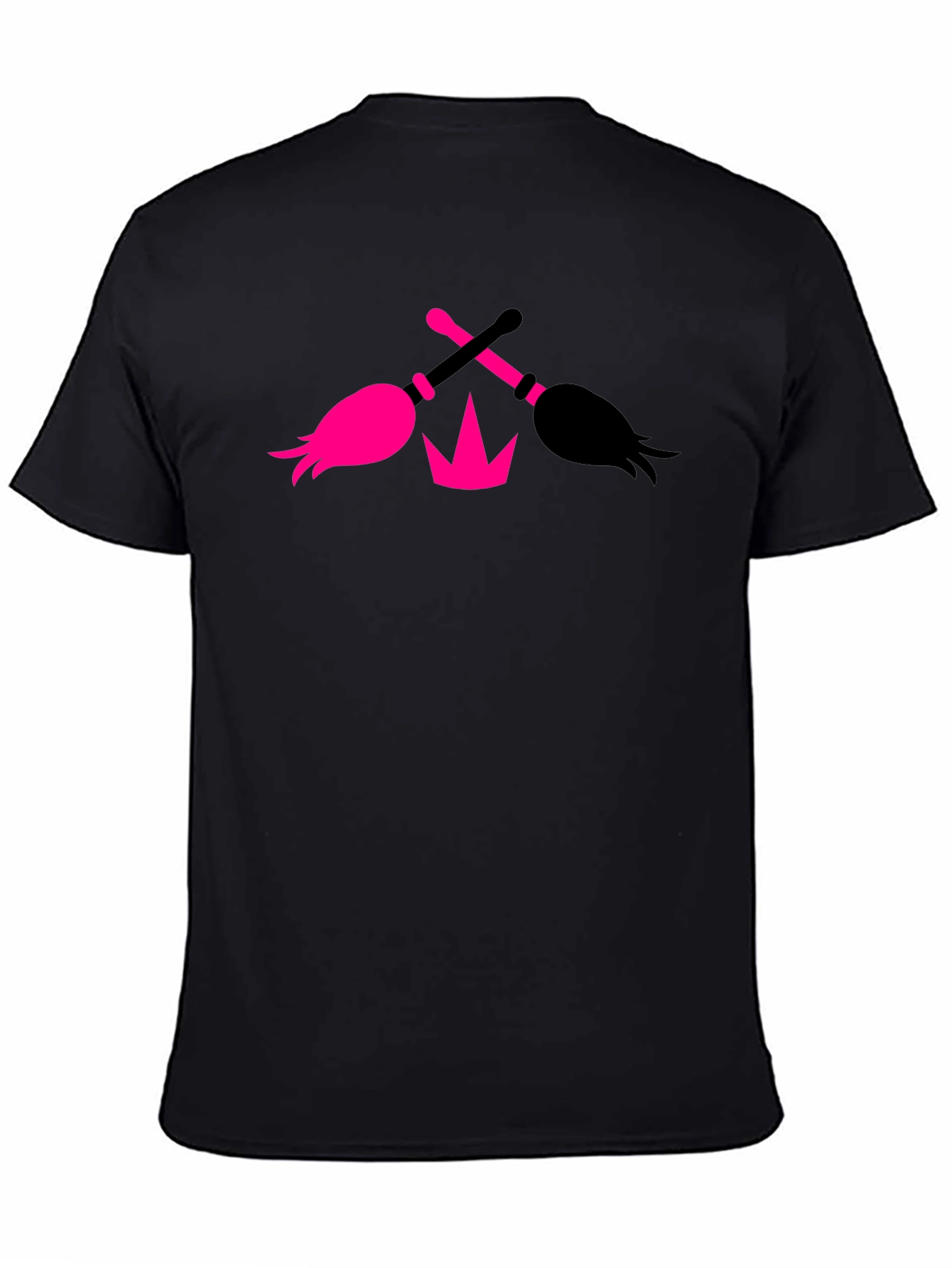Witches Brooms Crown Tee - Fun Stylish Design