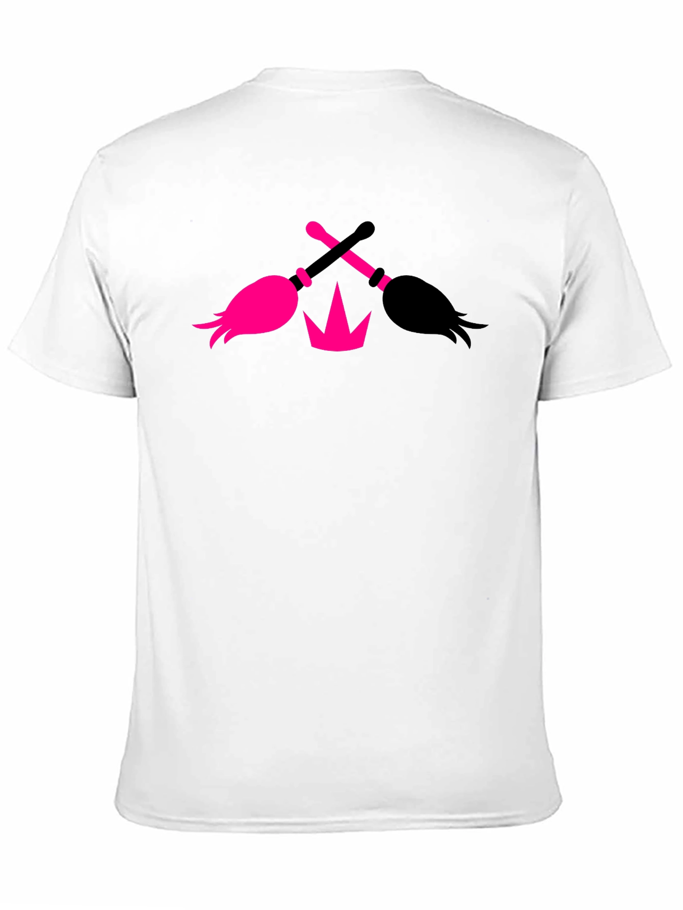 Witches Brooms Crown Tee - Fun Stylish Design